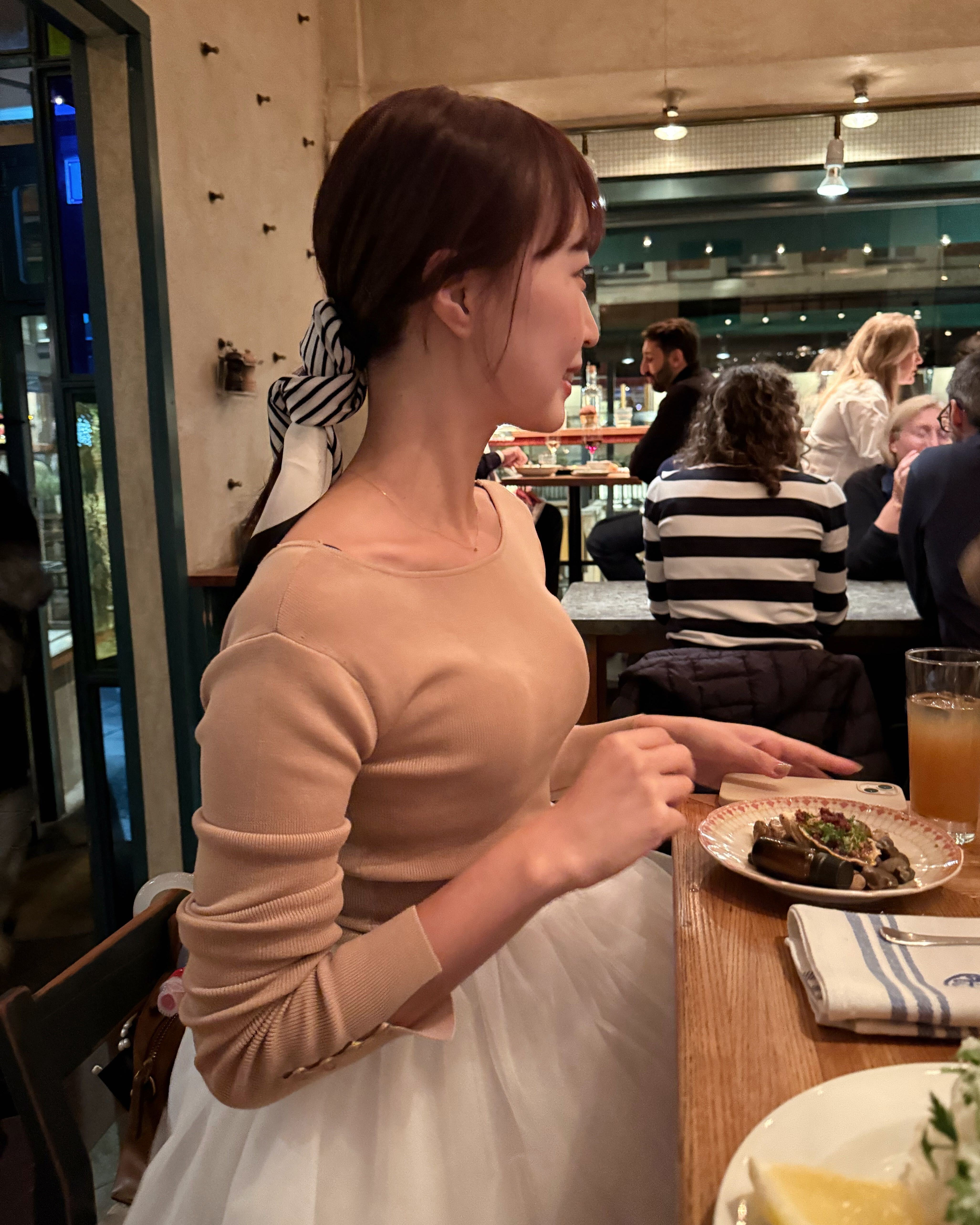 DELPHINE TULLE DRESS/167cm/着用サイズF