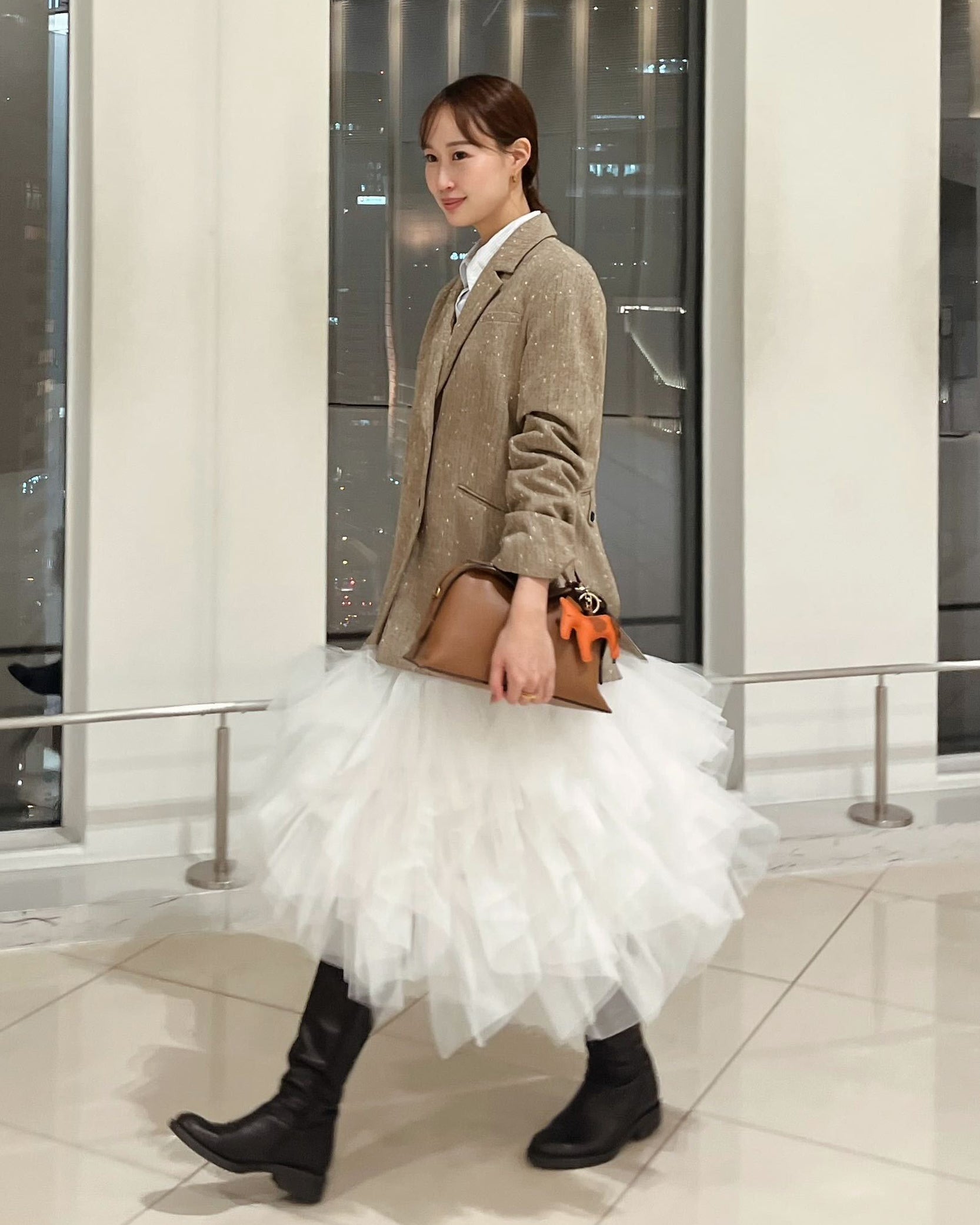 FRANCOIS DRESS/167cm/着用サイズF