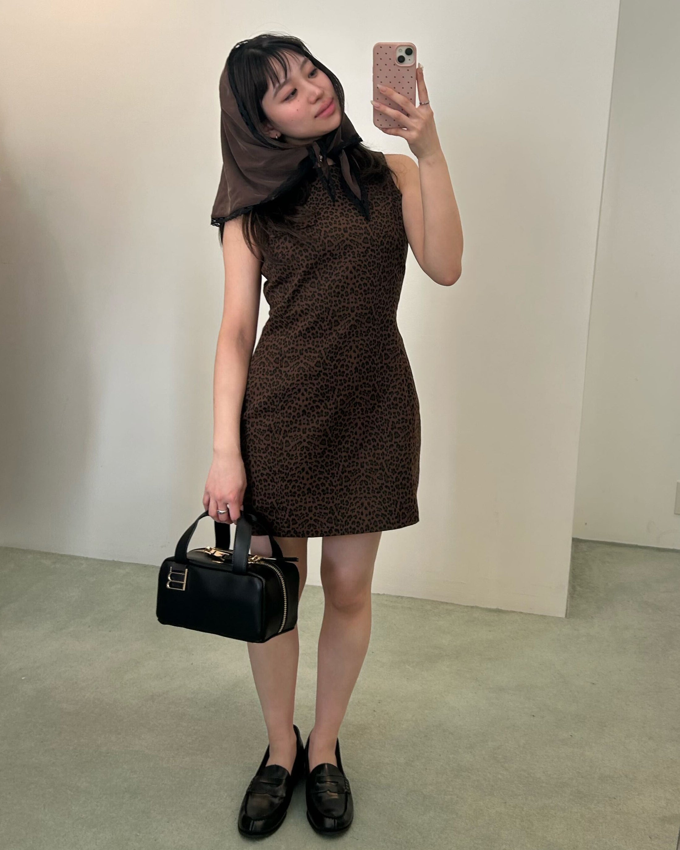 LOIS MINI DRESS/154cm/着用サイズF