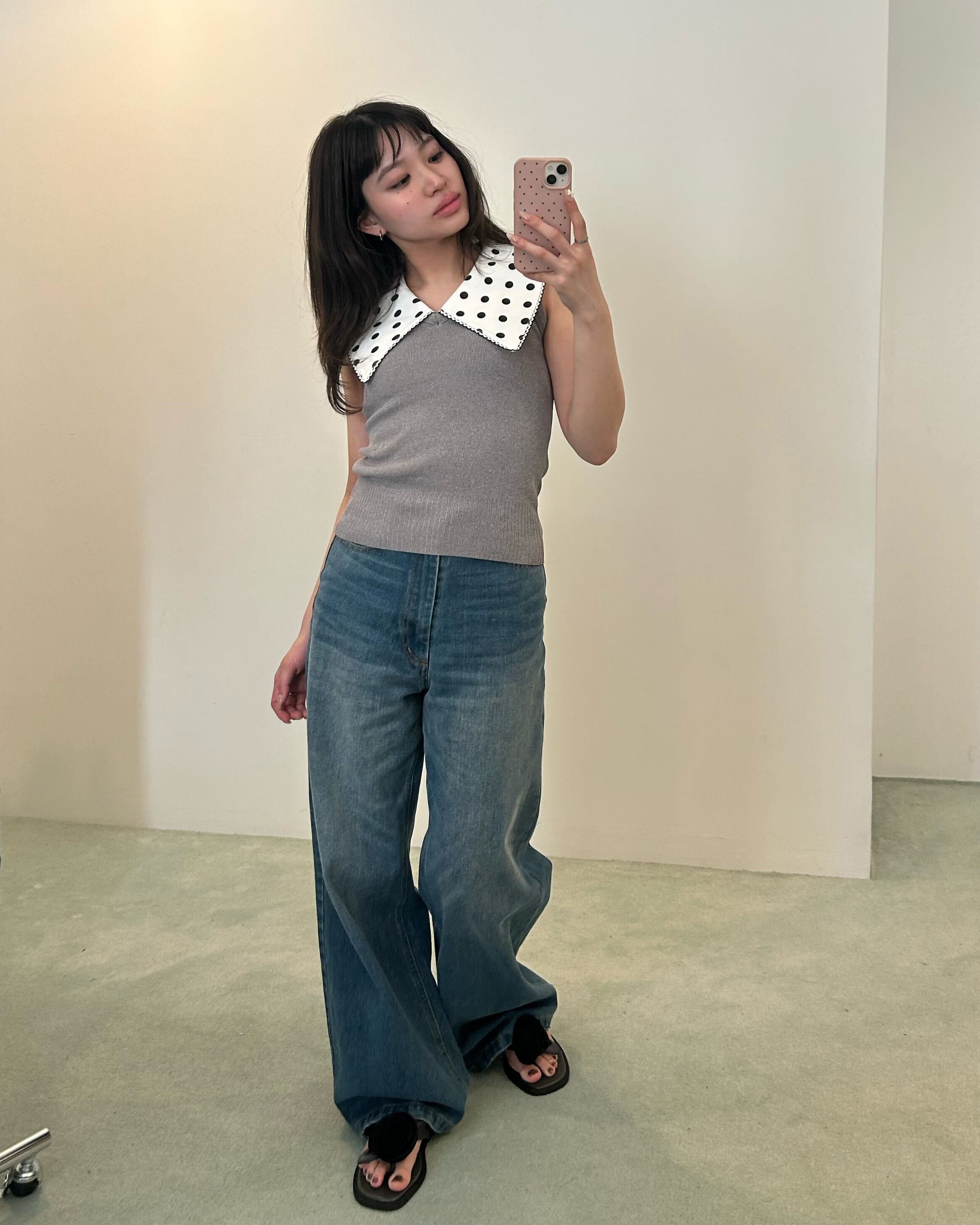 BETTY DOT TOP/154cm/着用サイズF