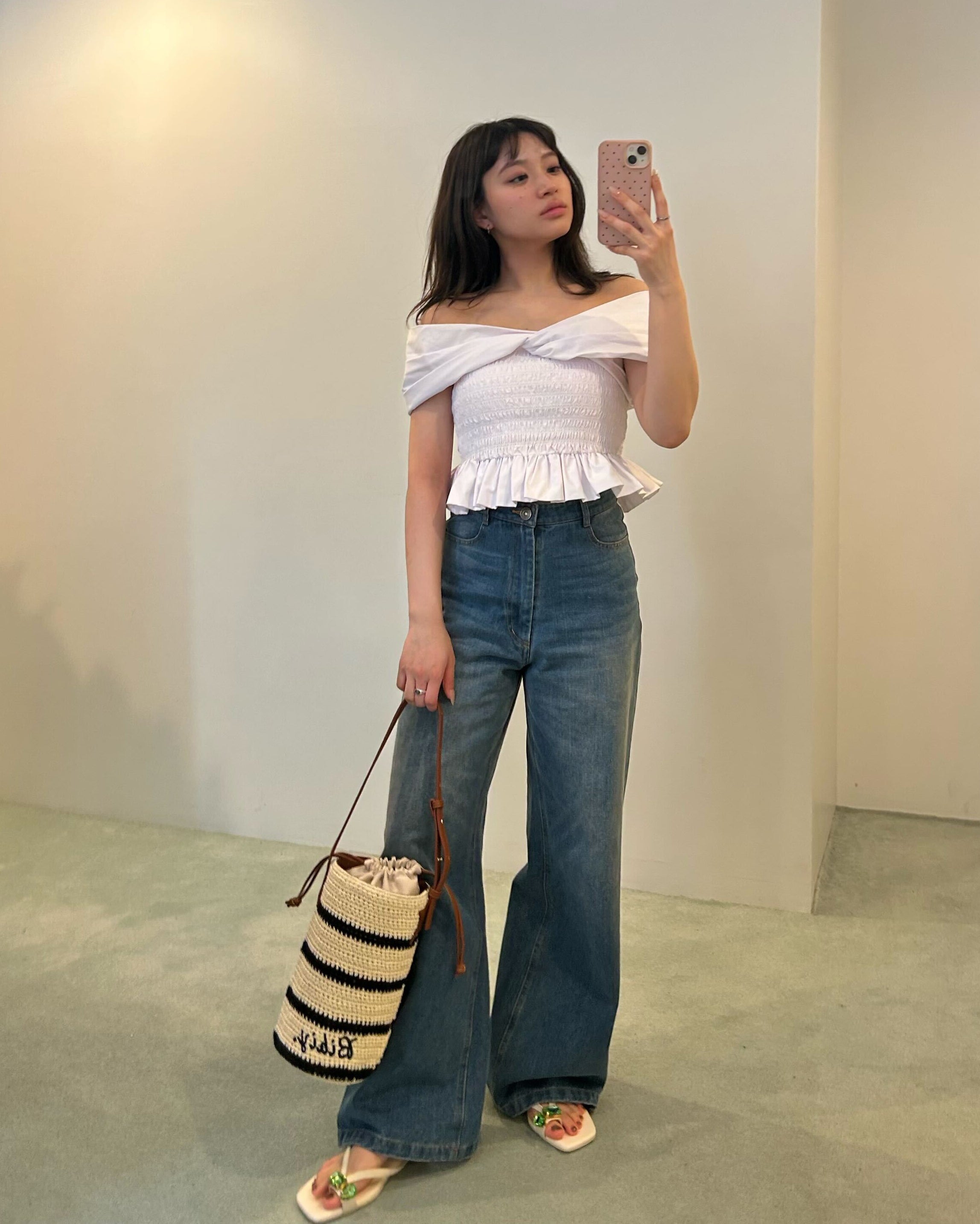 PHILIPPA DENIM/154cm/着用サイズS