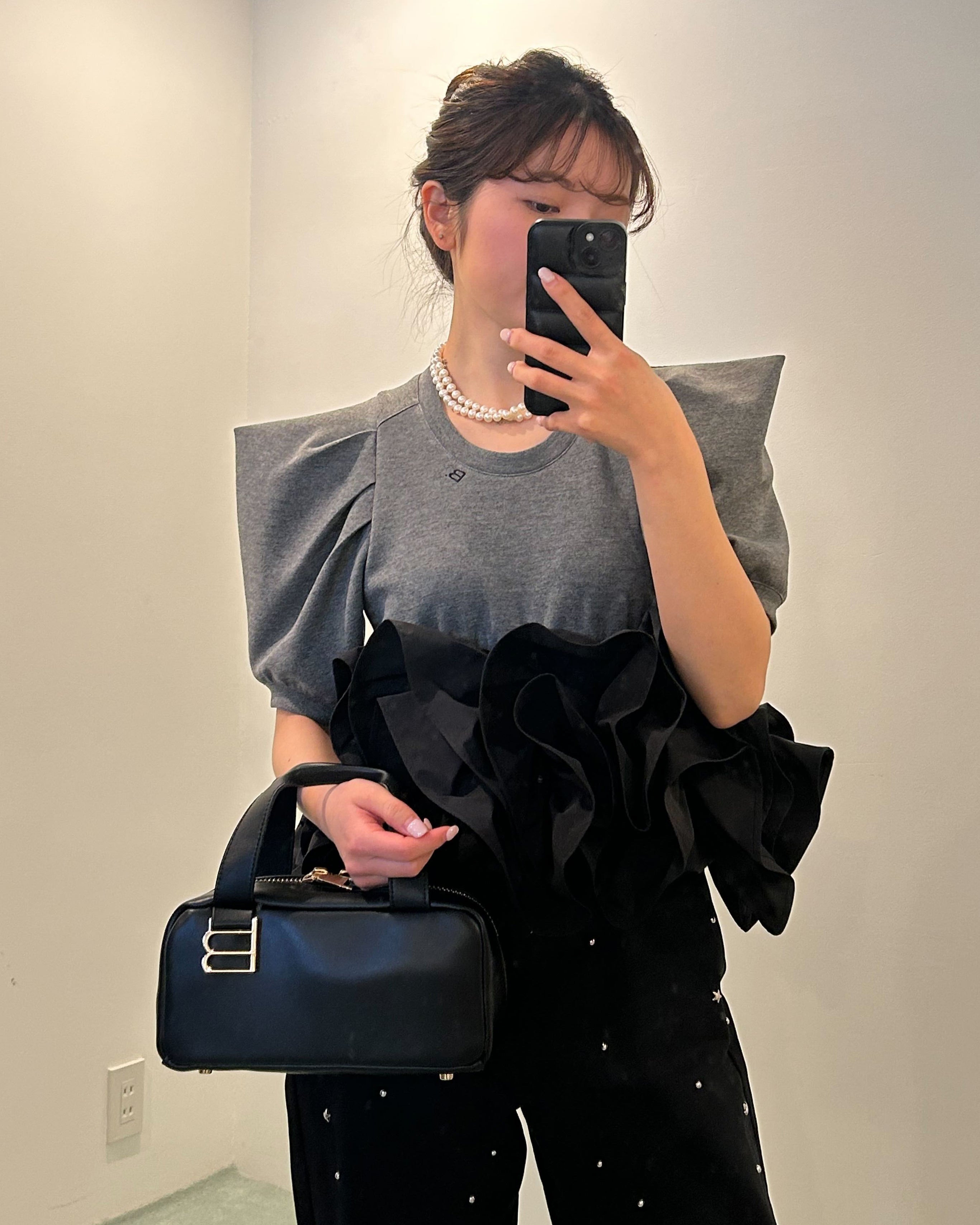 B. CREME PEPURAMU TEE/160cm/着用サイズF