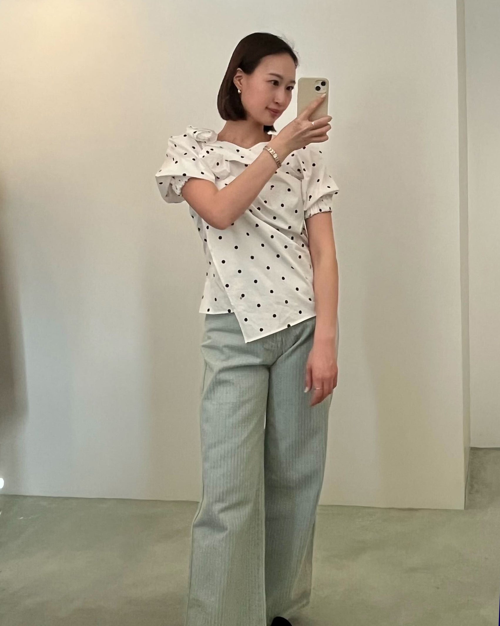 BIBIY. MOW DENIM/167cm/着用サイズM