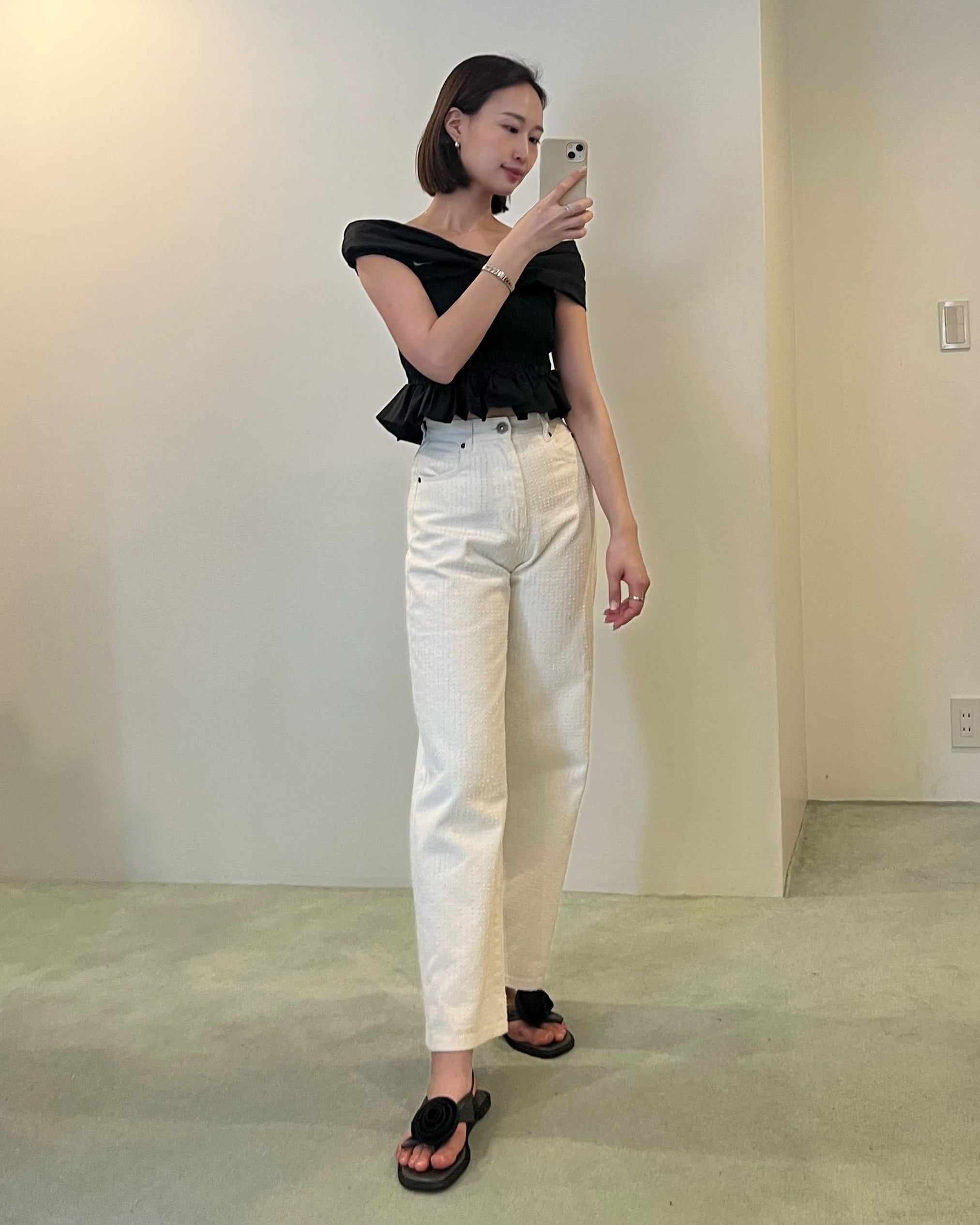 BIBIY. MOW DENIM/167cm/着用サイズM