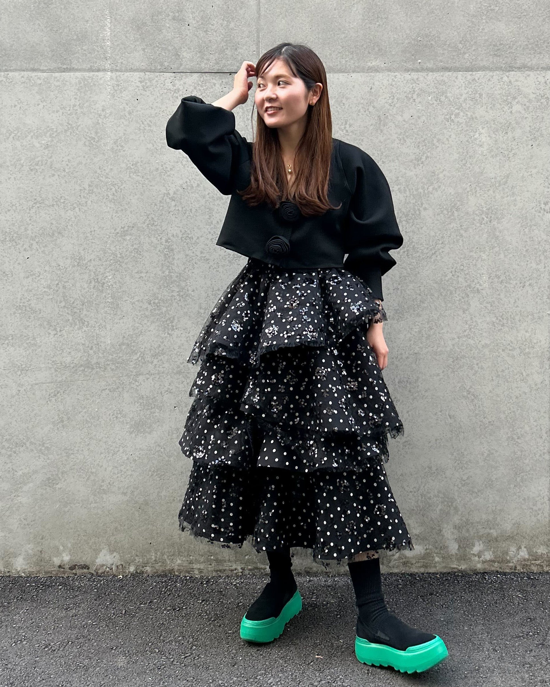 MIA DOT SKIRT/160cm/着用サイズF