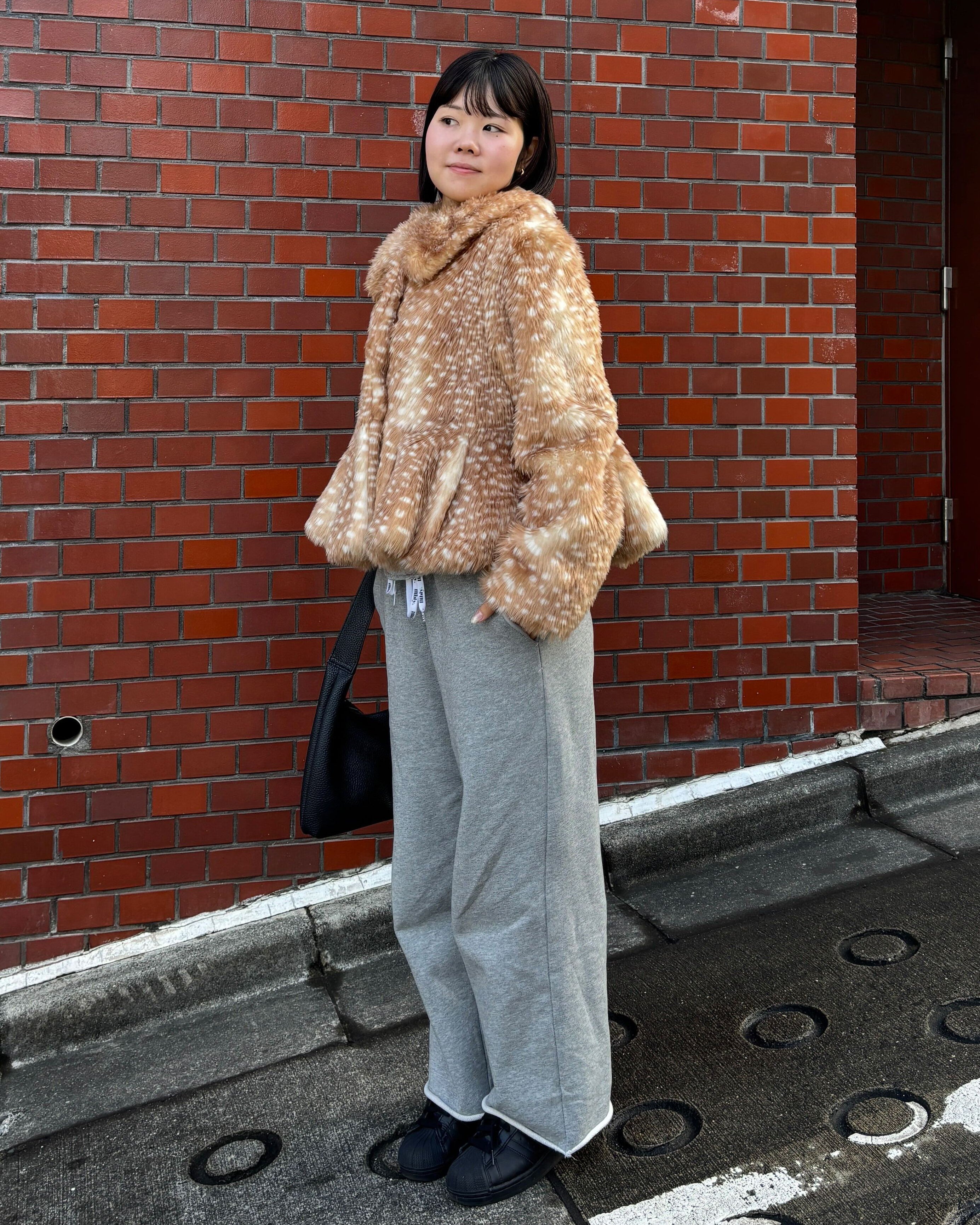 DORA PEPURAMU FUR COAT/159cm/着用サイズF