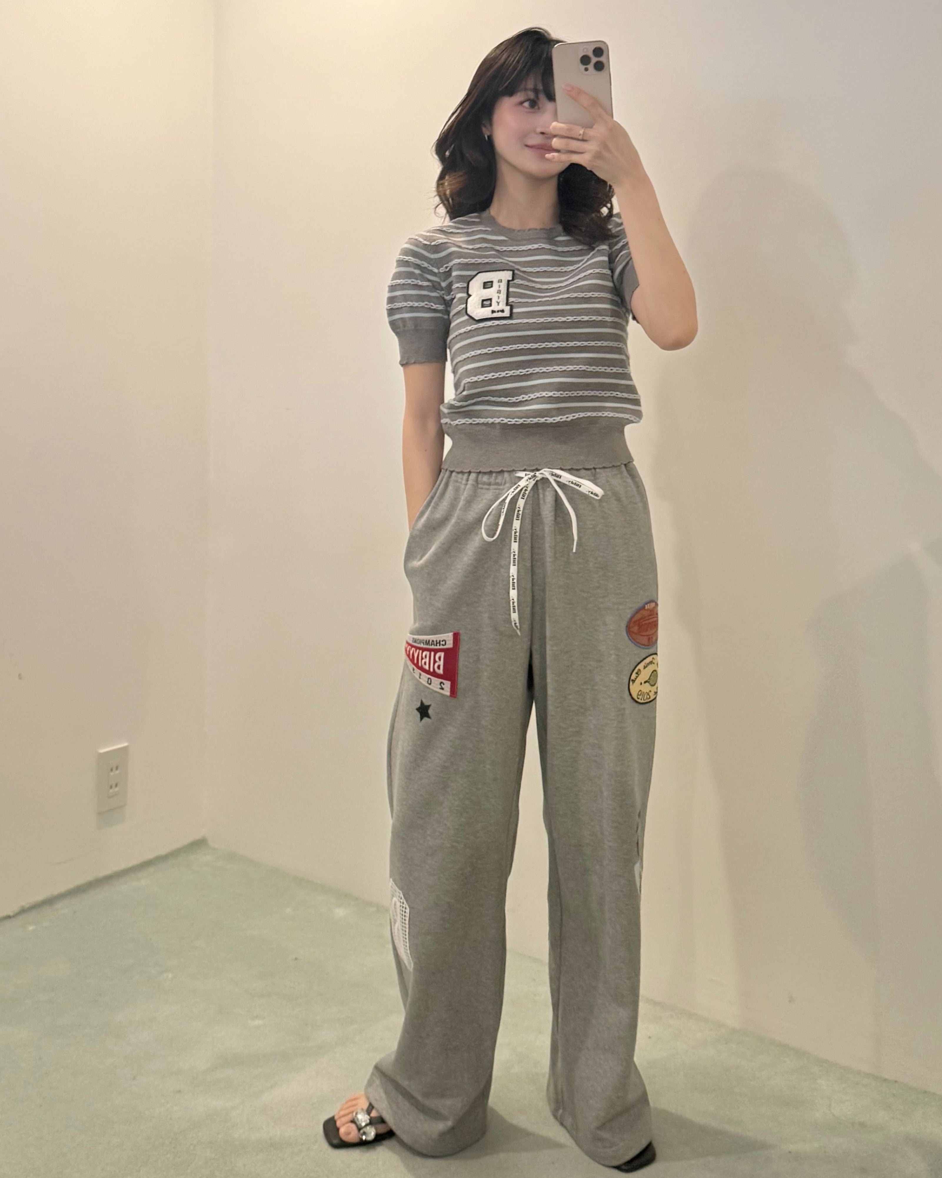 B. TENNIS CLUB SWEATPANTS/158cm/着用サイズF