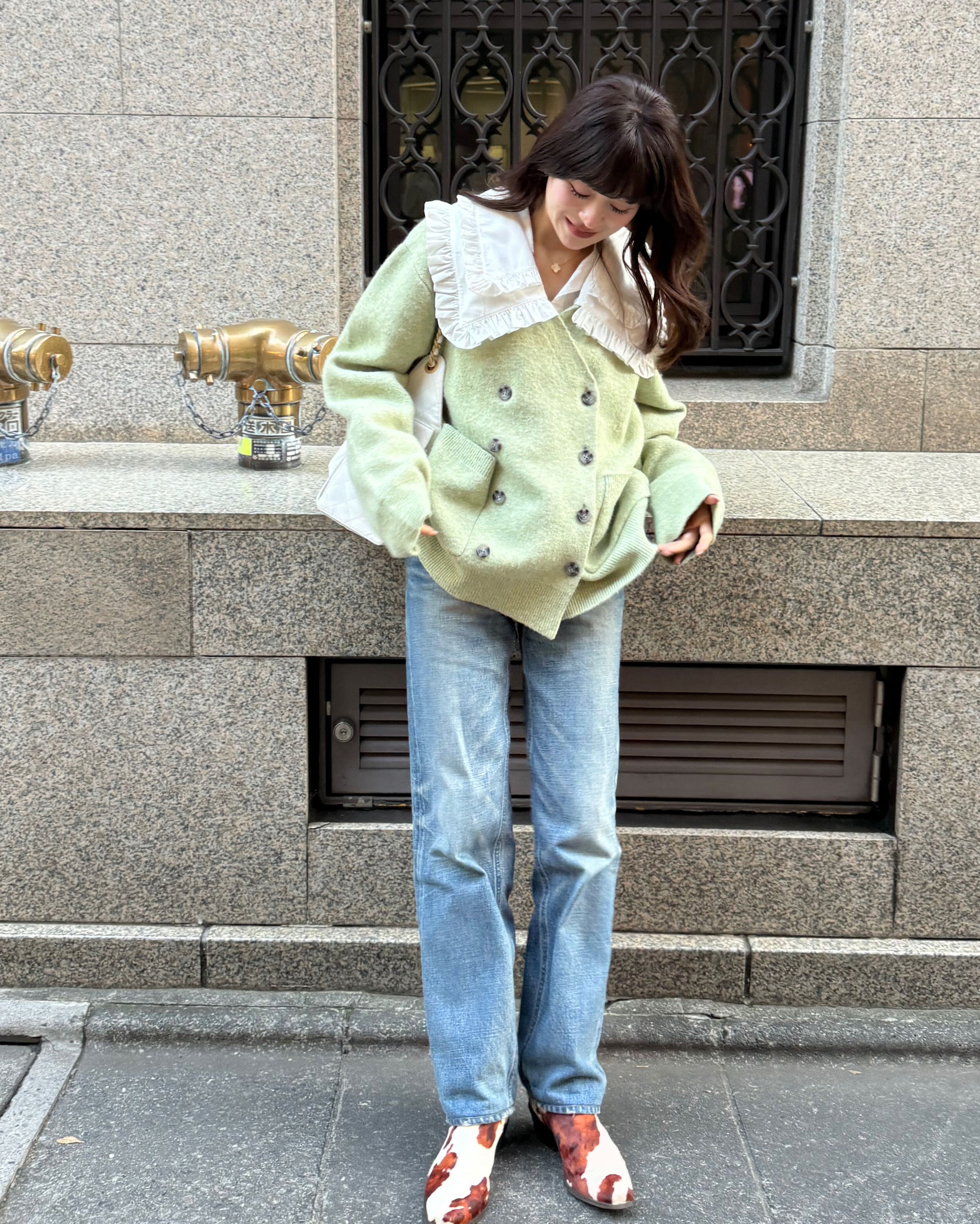 ANNABELLE CARDIGAN/158cm/着用サイズF