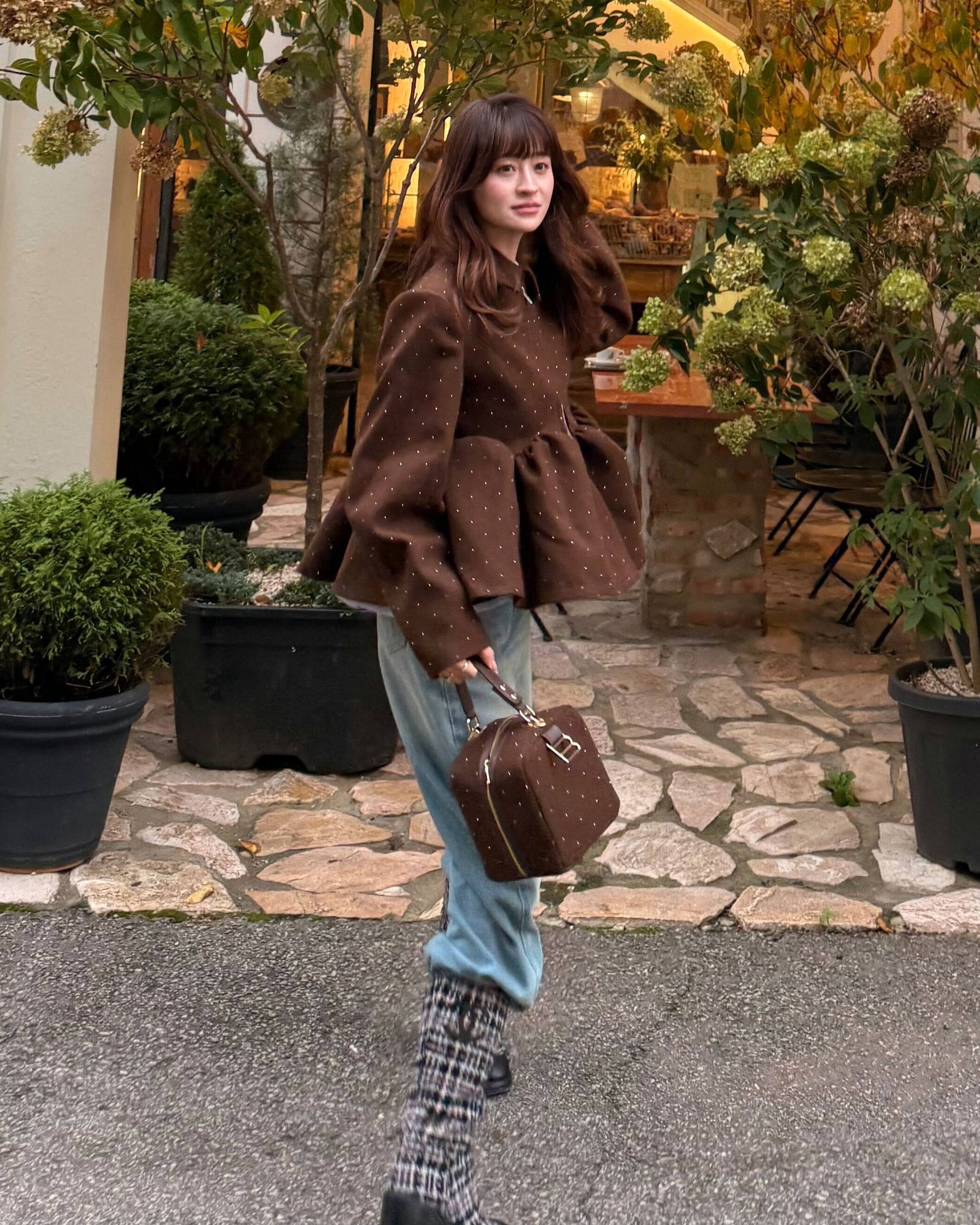 BIANCA SPARKLE JACKET/159cm/着用サイズF