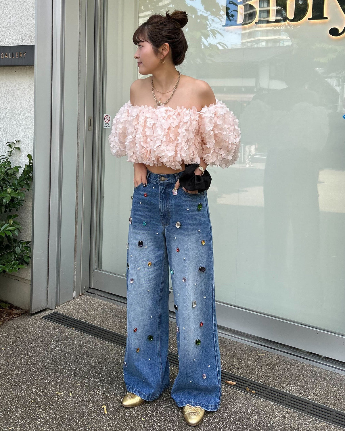 MAGNOLIA TOP/160cm/着用サイズF｜Bibiy