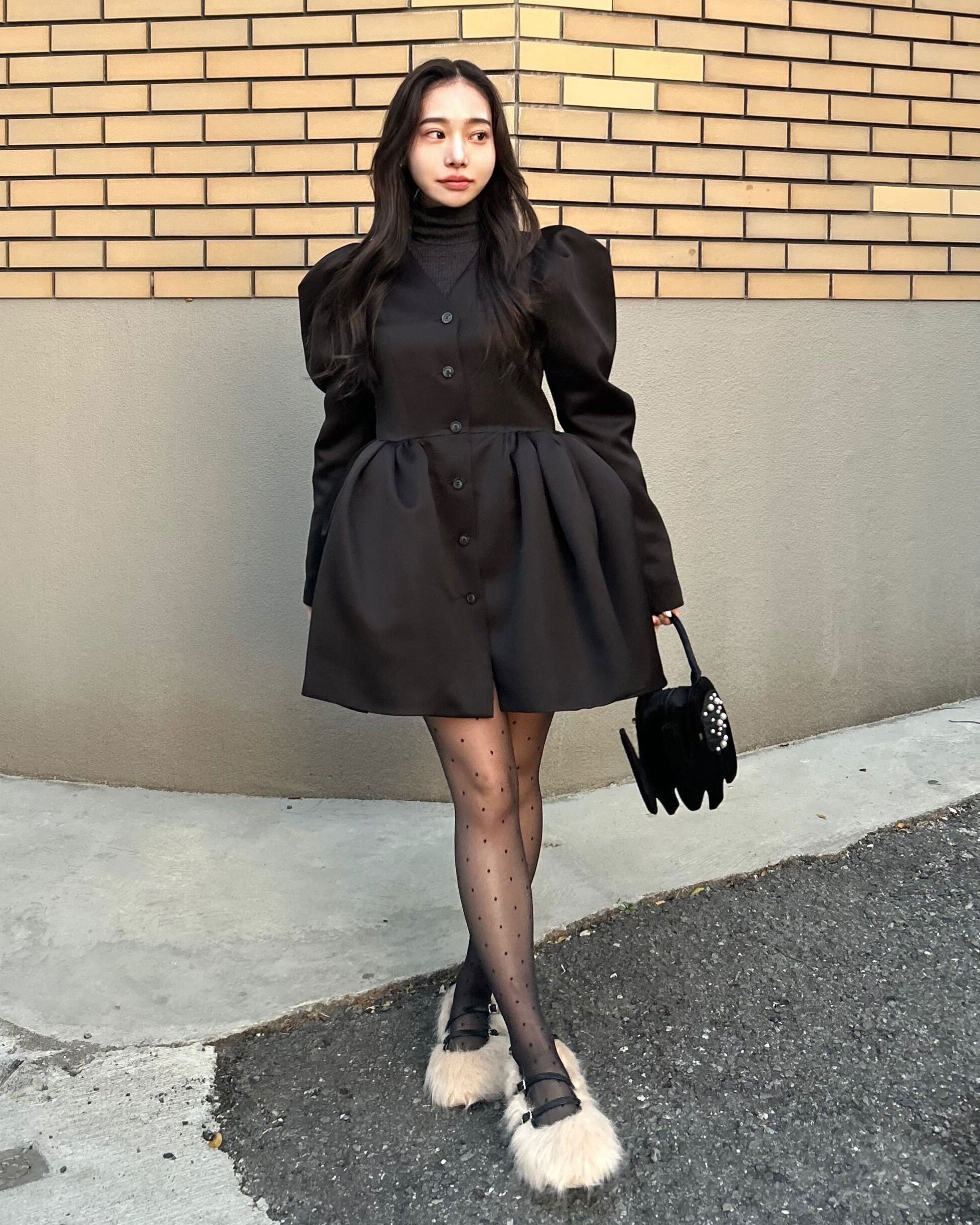 DOROTHY PUFF DRESS/157cm/着用サイズF