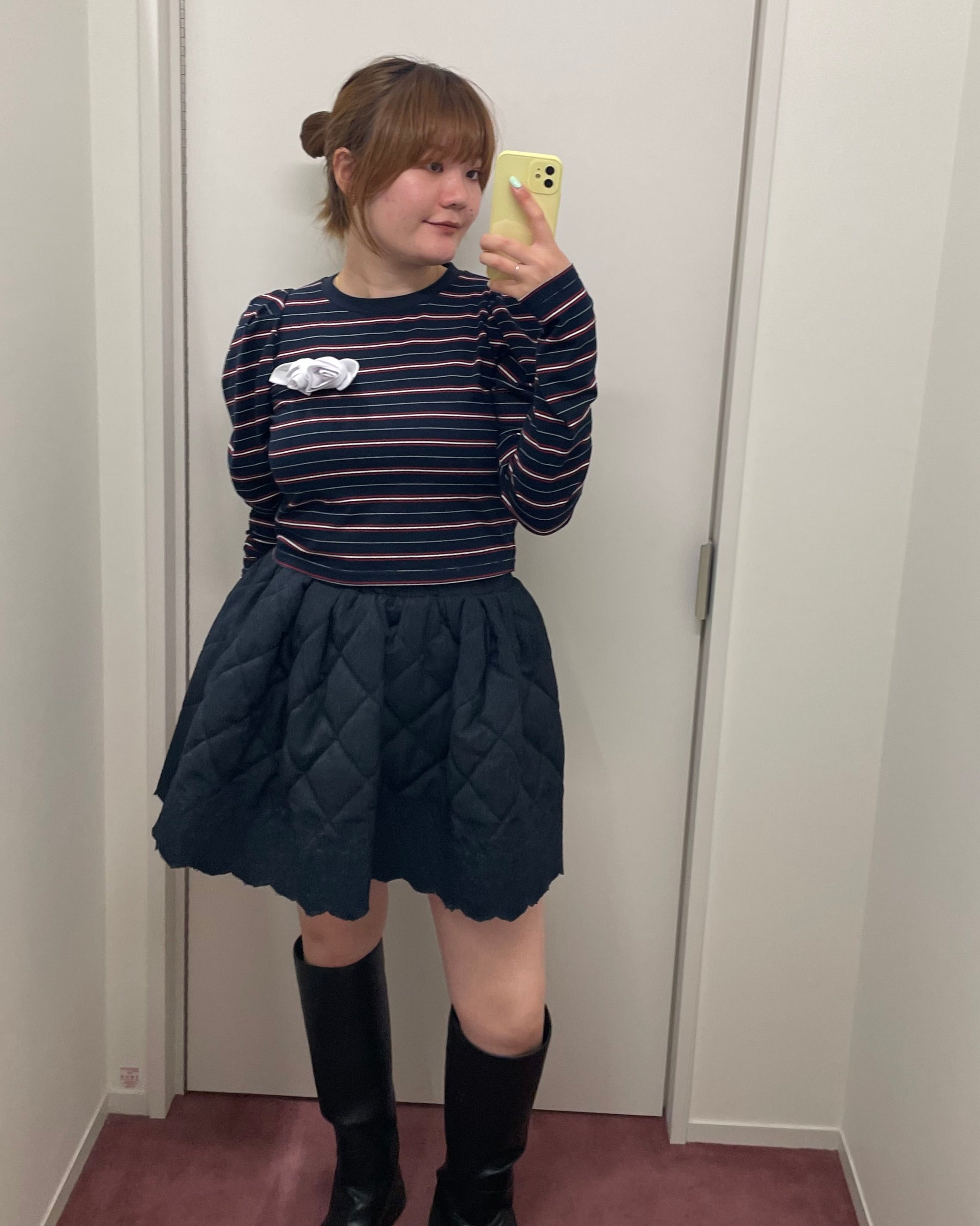 ROSETTE TOP/166cm/着用サイズF
