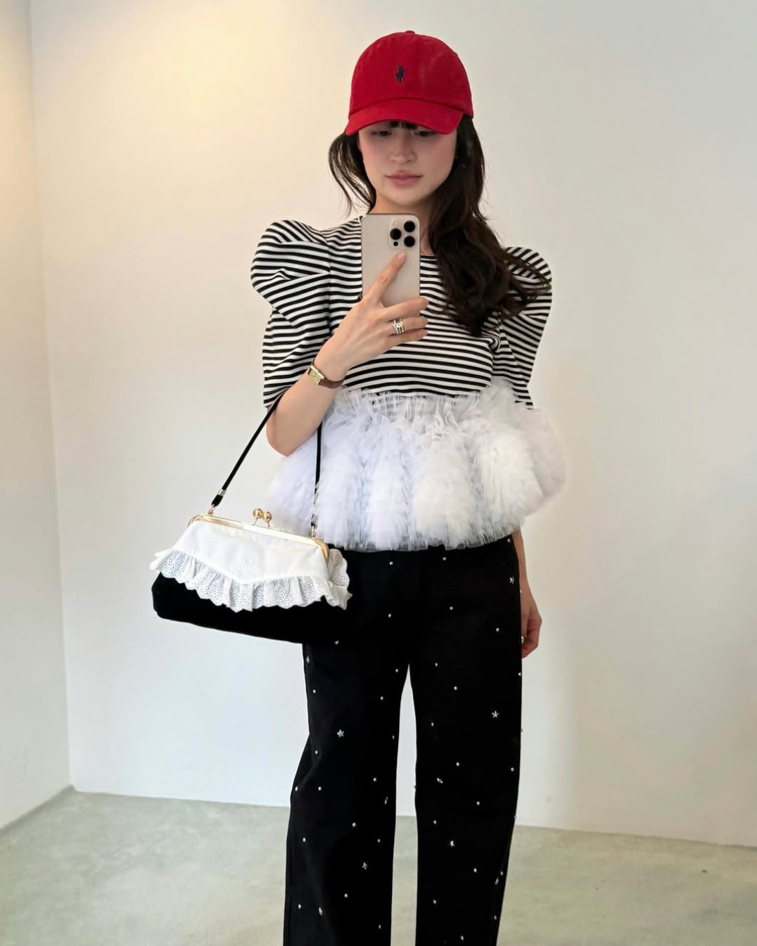 BIBIY. MADE | SABRINA LACE BAG BLACK｜Bibiy.
