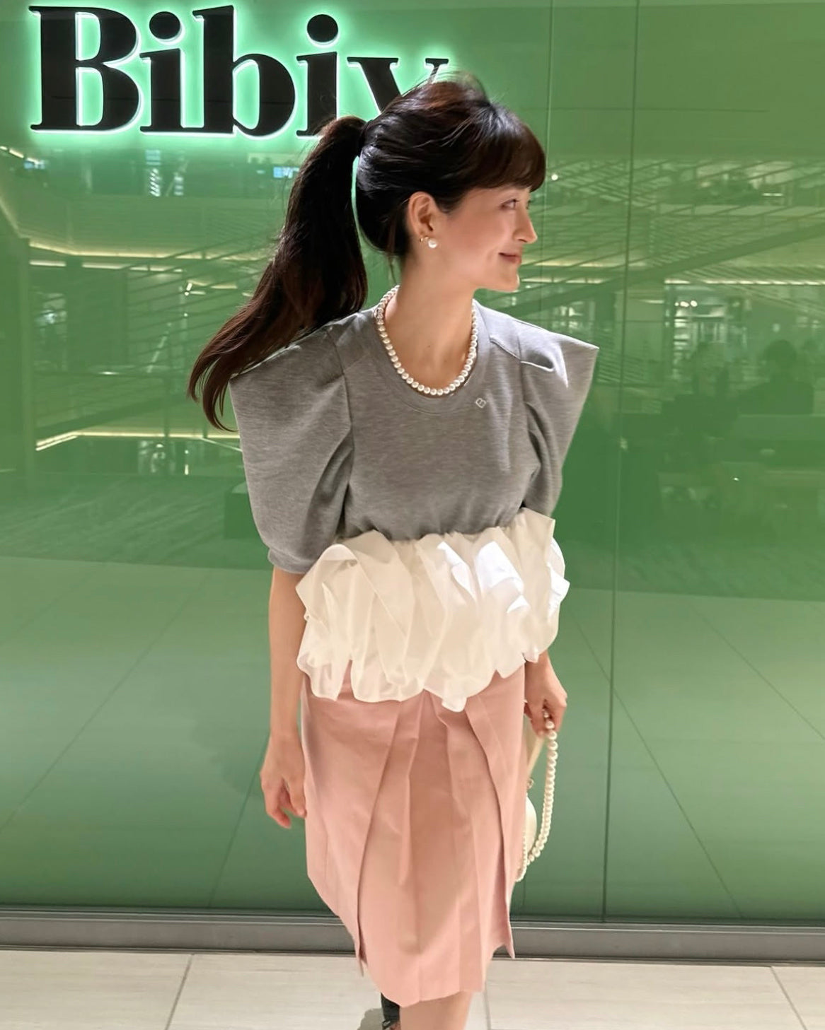 B. CREME PEPURAMU TEE/158cm/着用サイズF