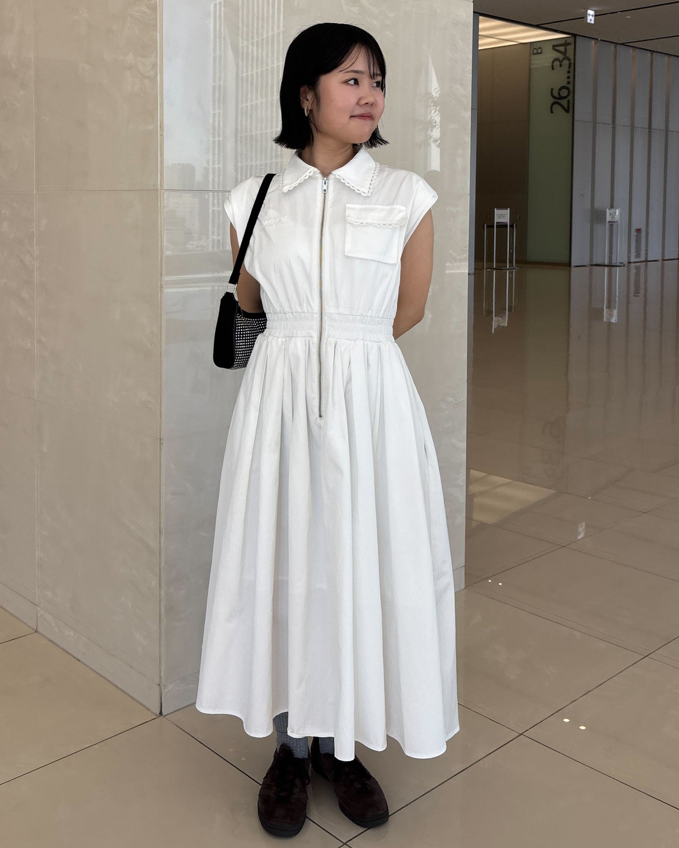 PEONY DRESS/159cm/着用サイズF