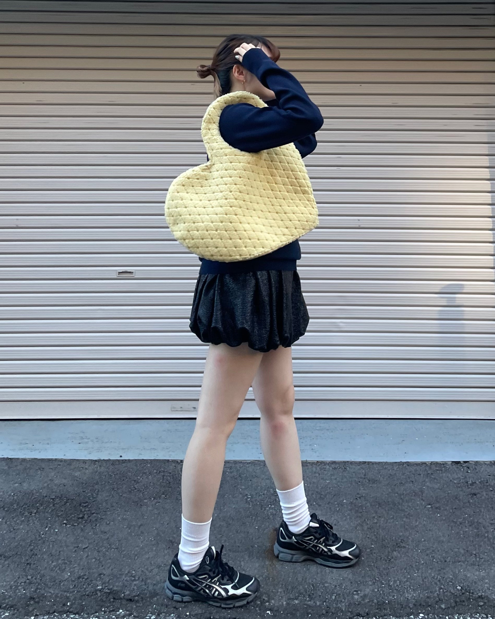 ODETTE BOA HEART BAG/166cm/着用サイズF