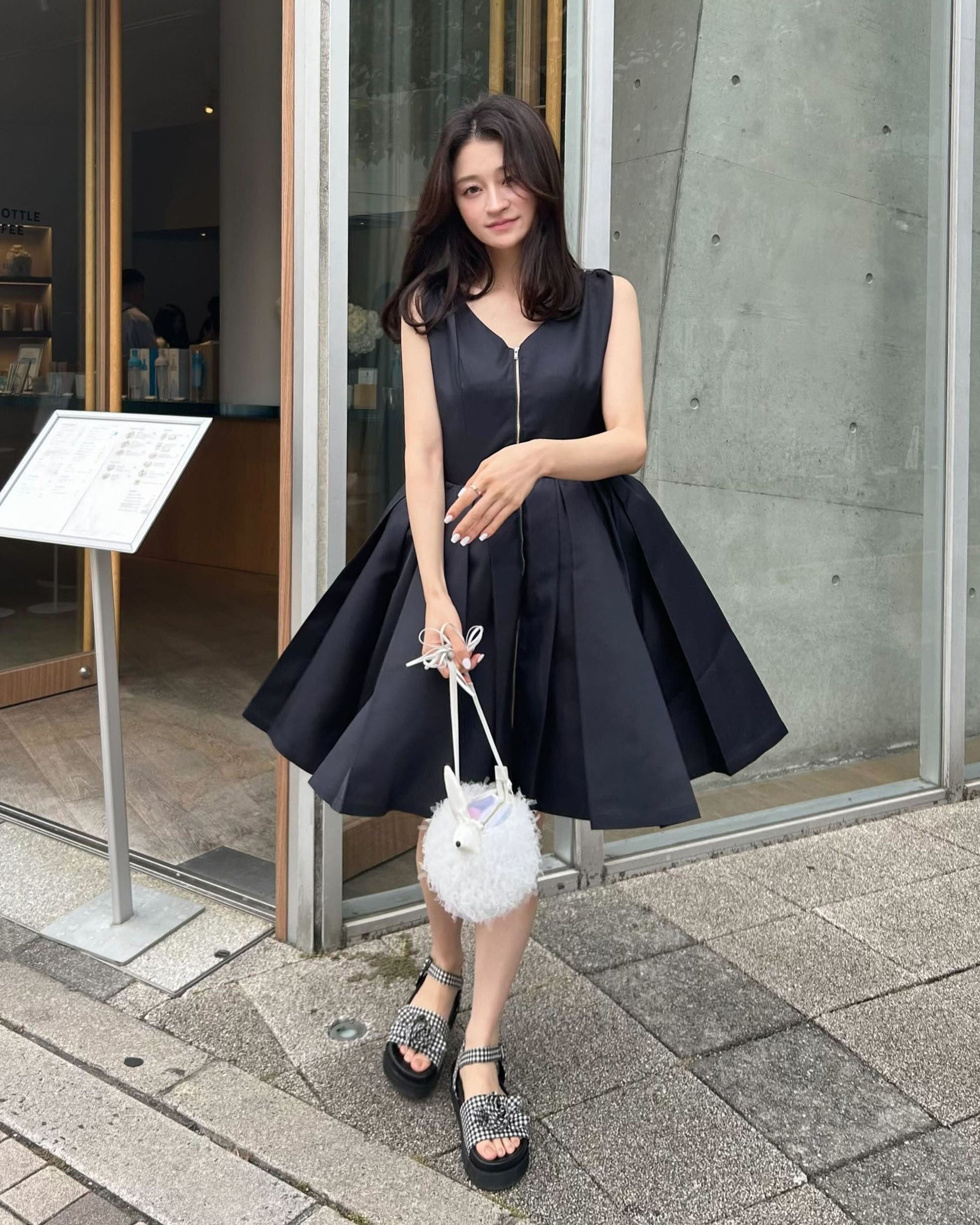 LISA PUFF DRESS/158cm/着用サイズF