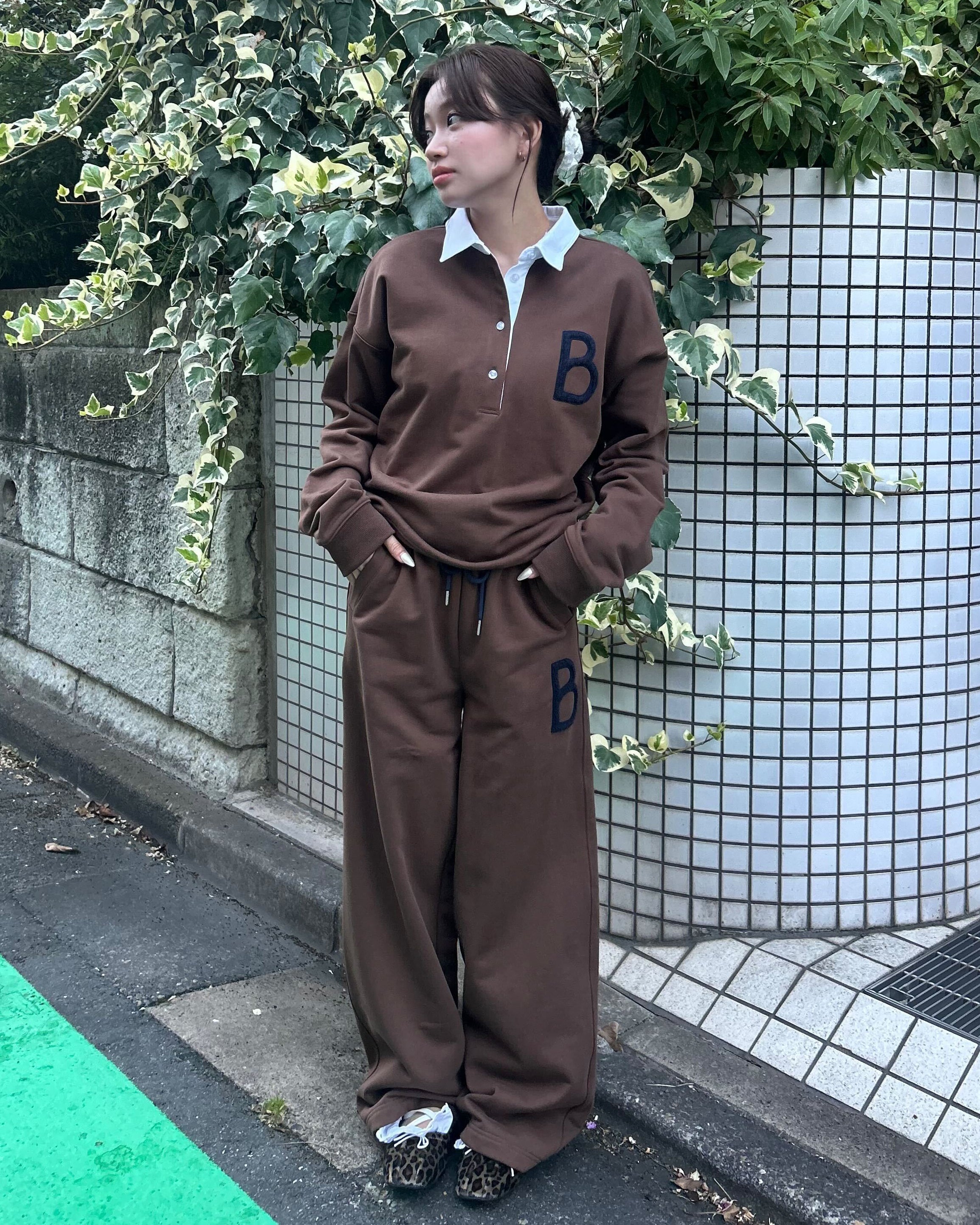 B. CLUB PREPPY TOP/154cm/着用サイズF