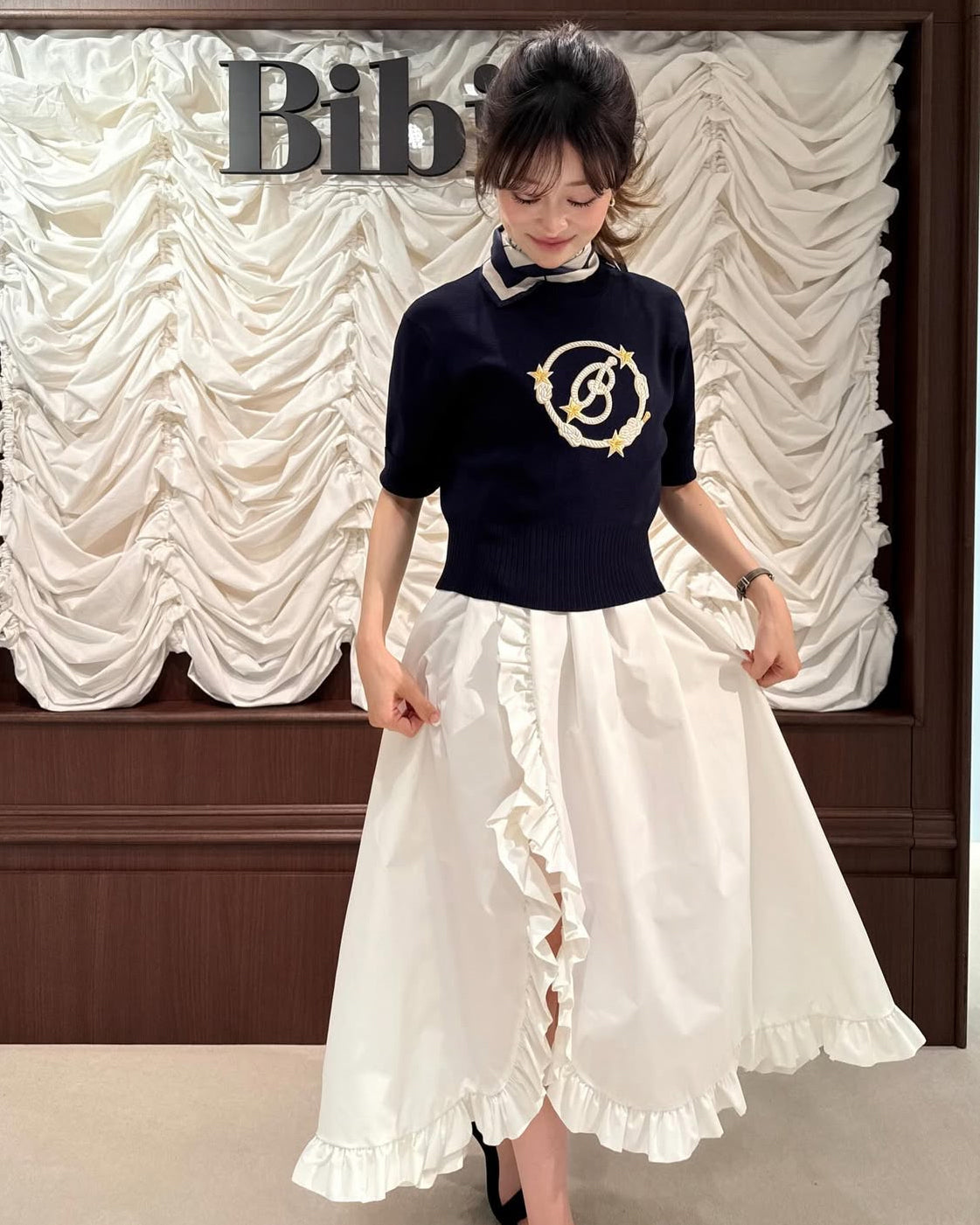 B. STELLAR KNIT/158cm/着用サイズF