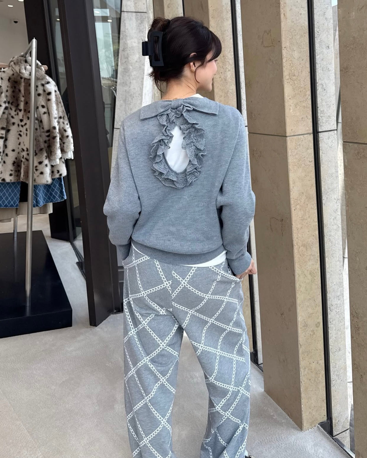 FAYE SWEATPANTS/158cm/着用サイズF