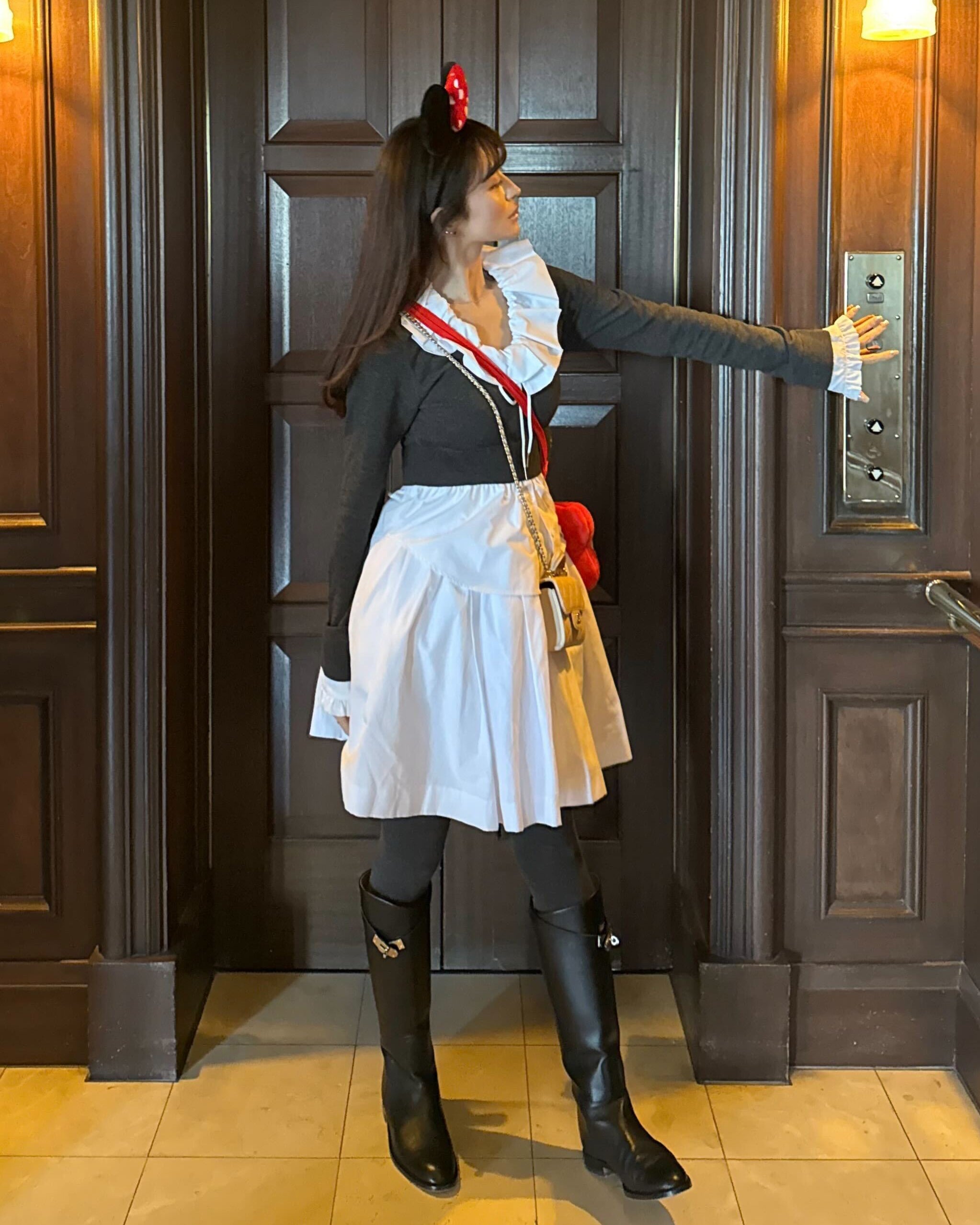 DOMINIQUE KNIT/158cm/着用サイズF