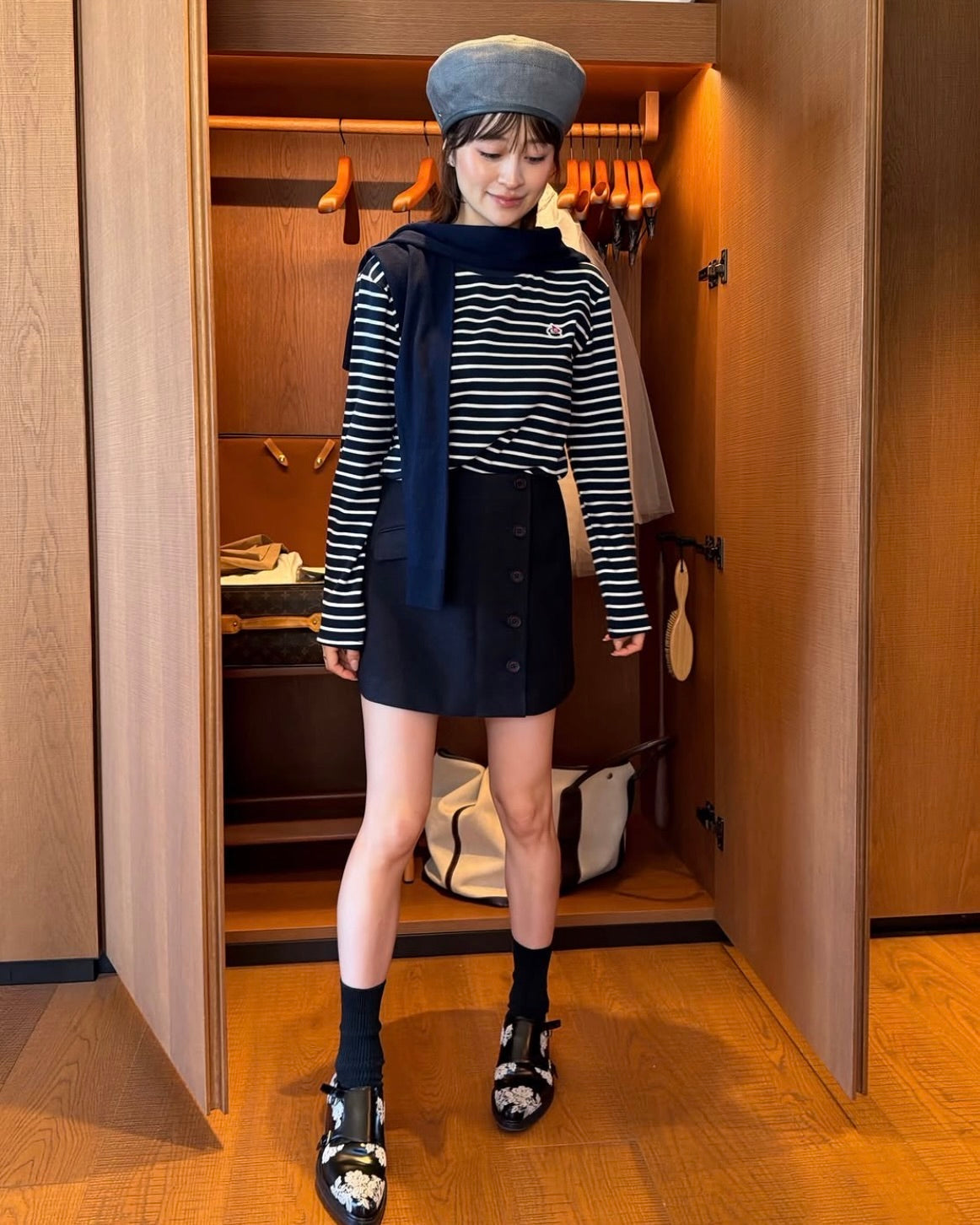 AMÉLIE SAILOR TOP/158cm/ 着用サイズF