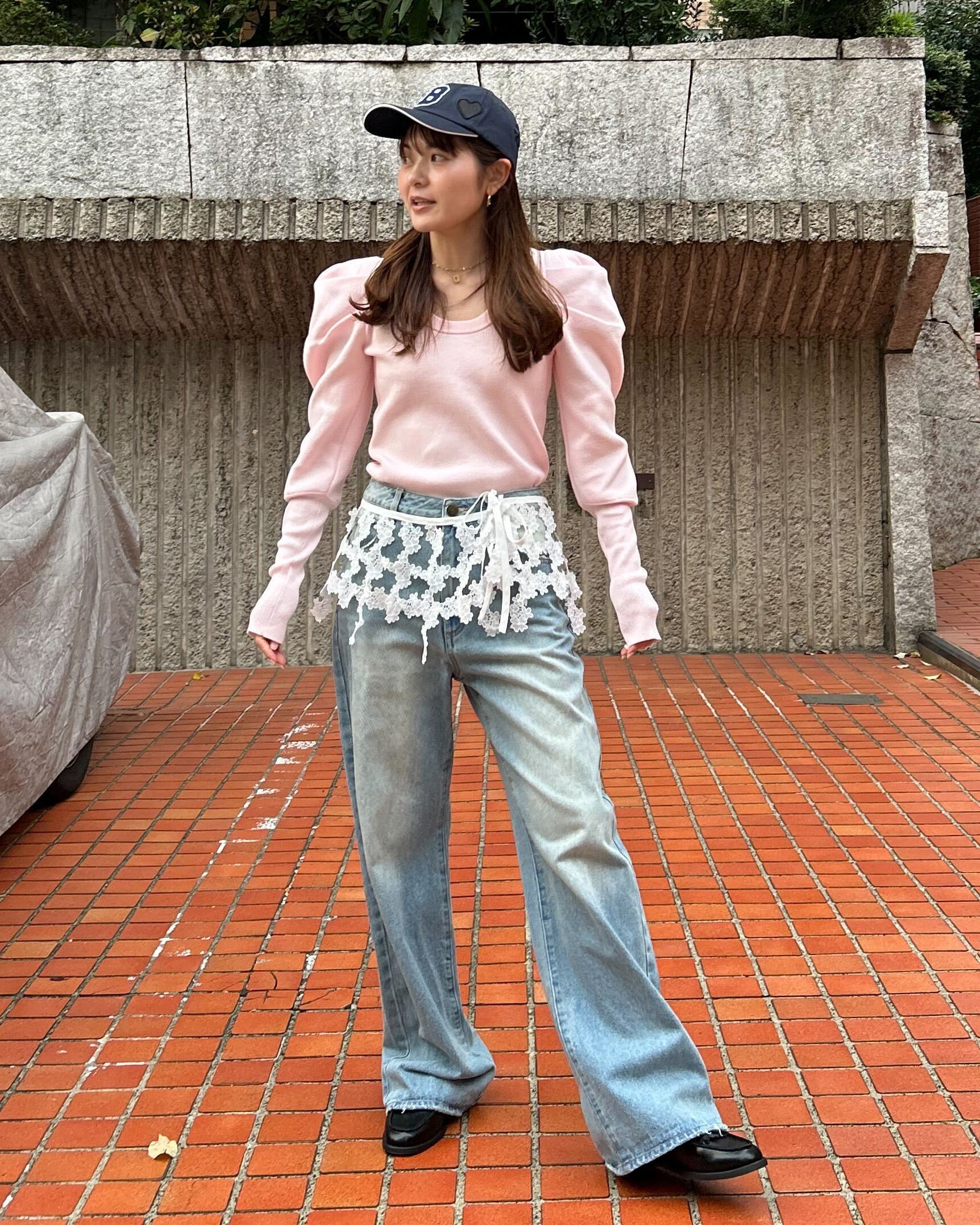 EFFIE PUFF KNIT/160cm/着用サイズF