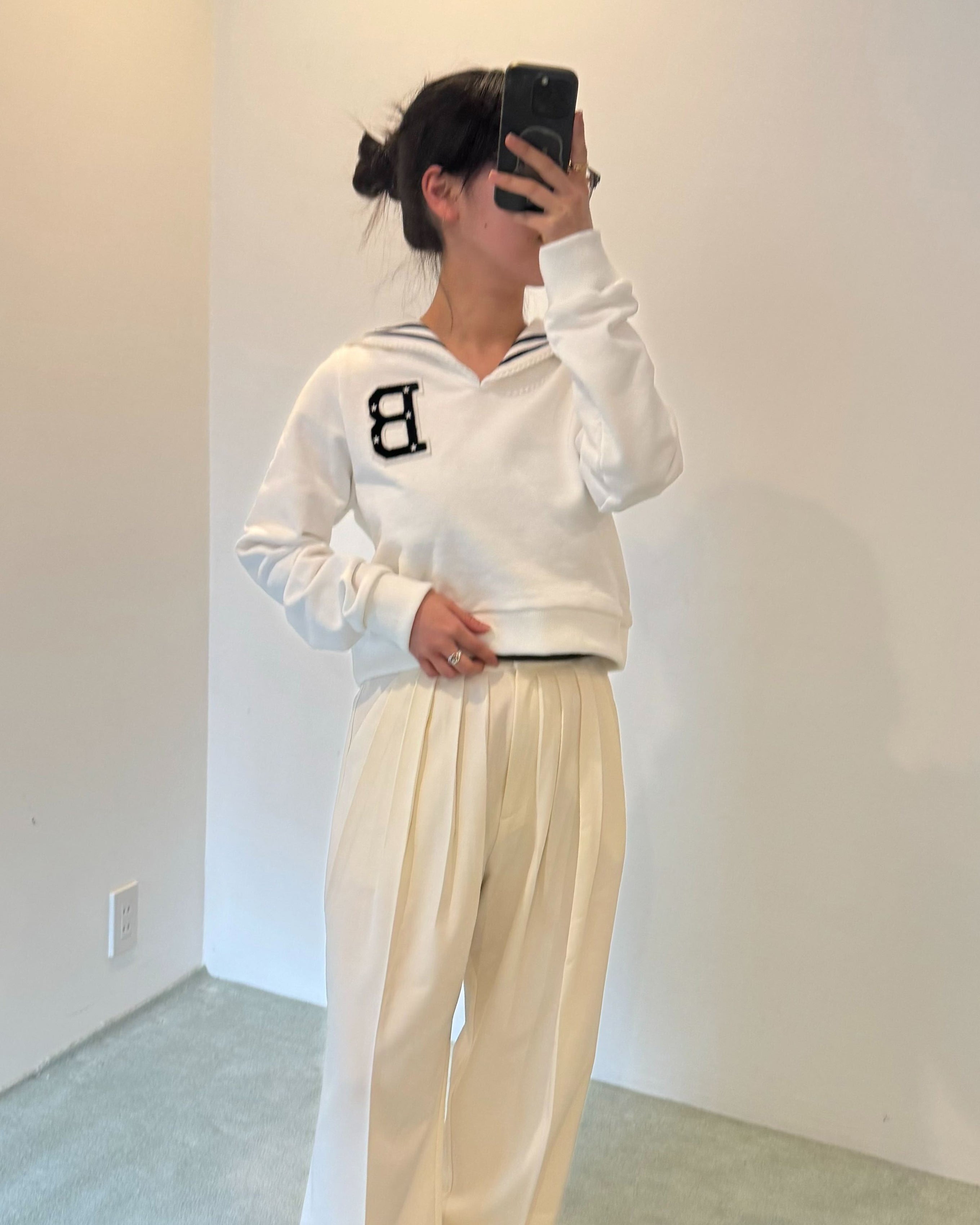 B. MARINER SWEATSHIRT/155cm/着用サイズF