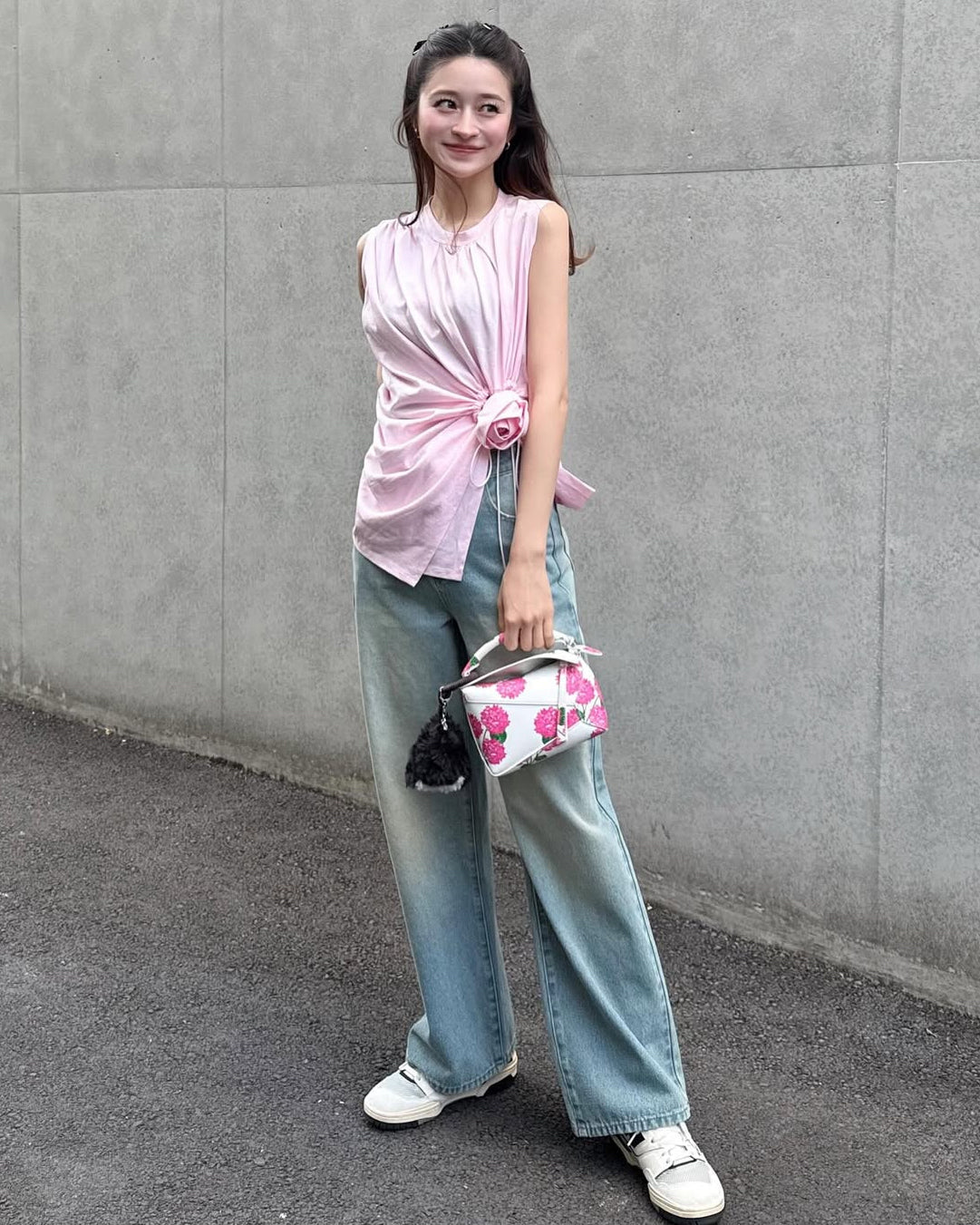 BIBIY. FADED DENIM/158cm/着用サイズS