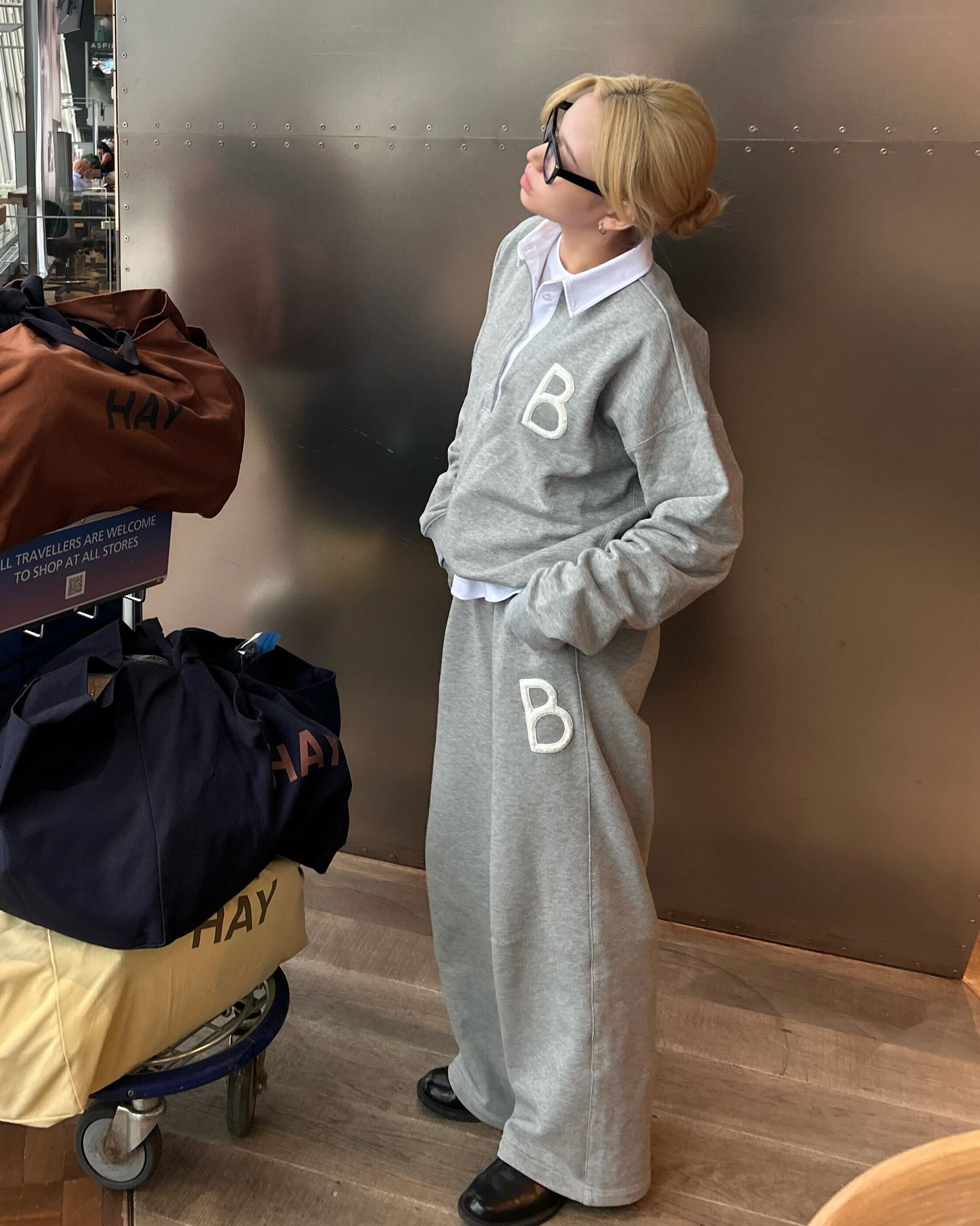 B. CLUB PREPPY TOP/154cm/着用サイズF