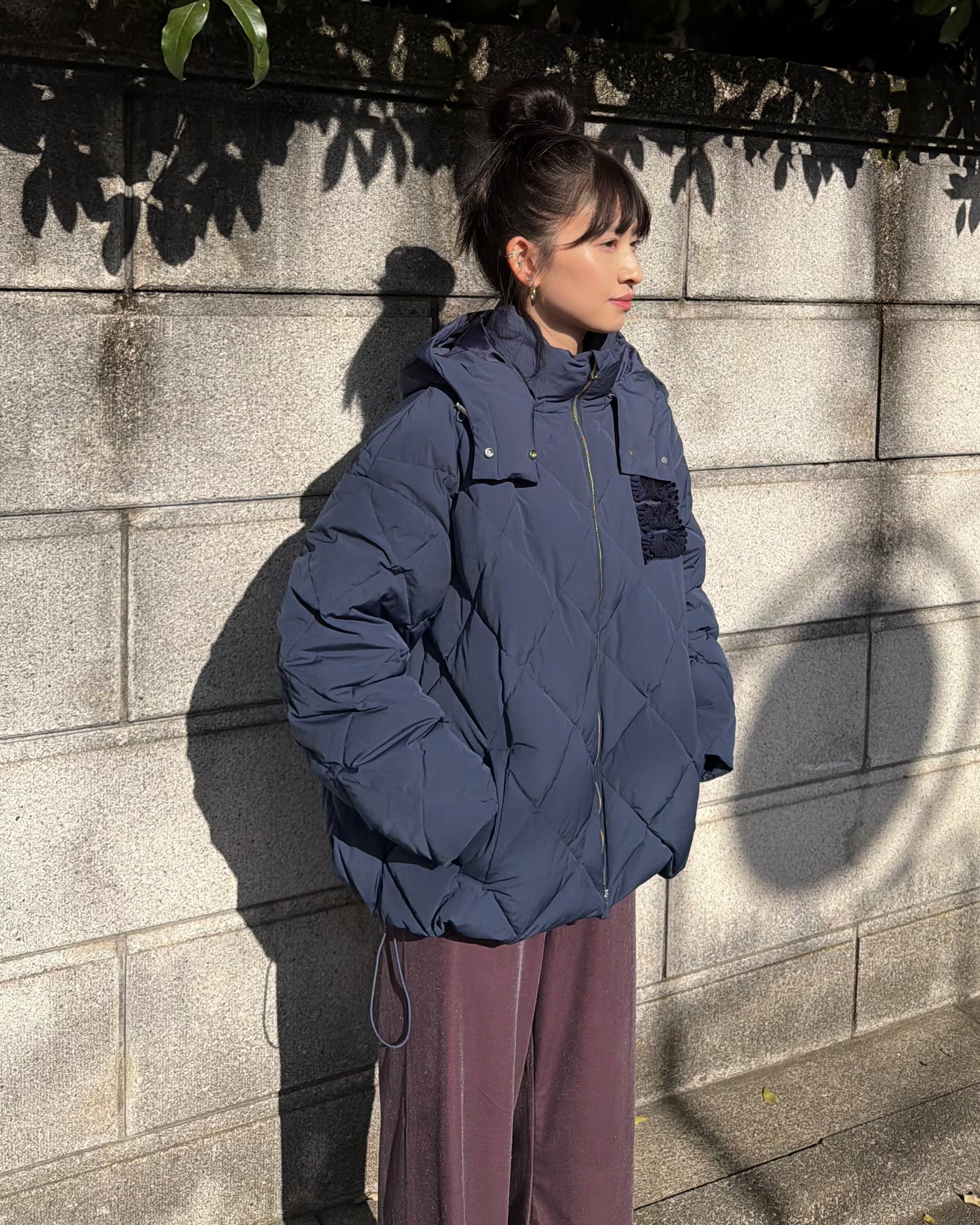 AVERY DOWN JACKET/164cm/着用サイズF
