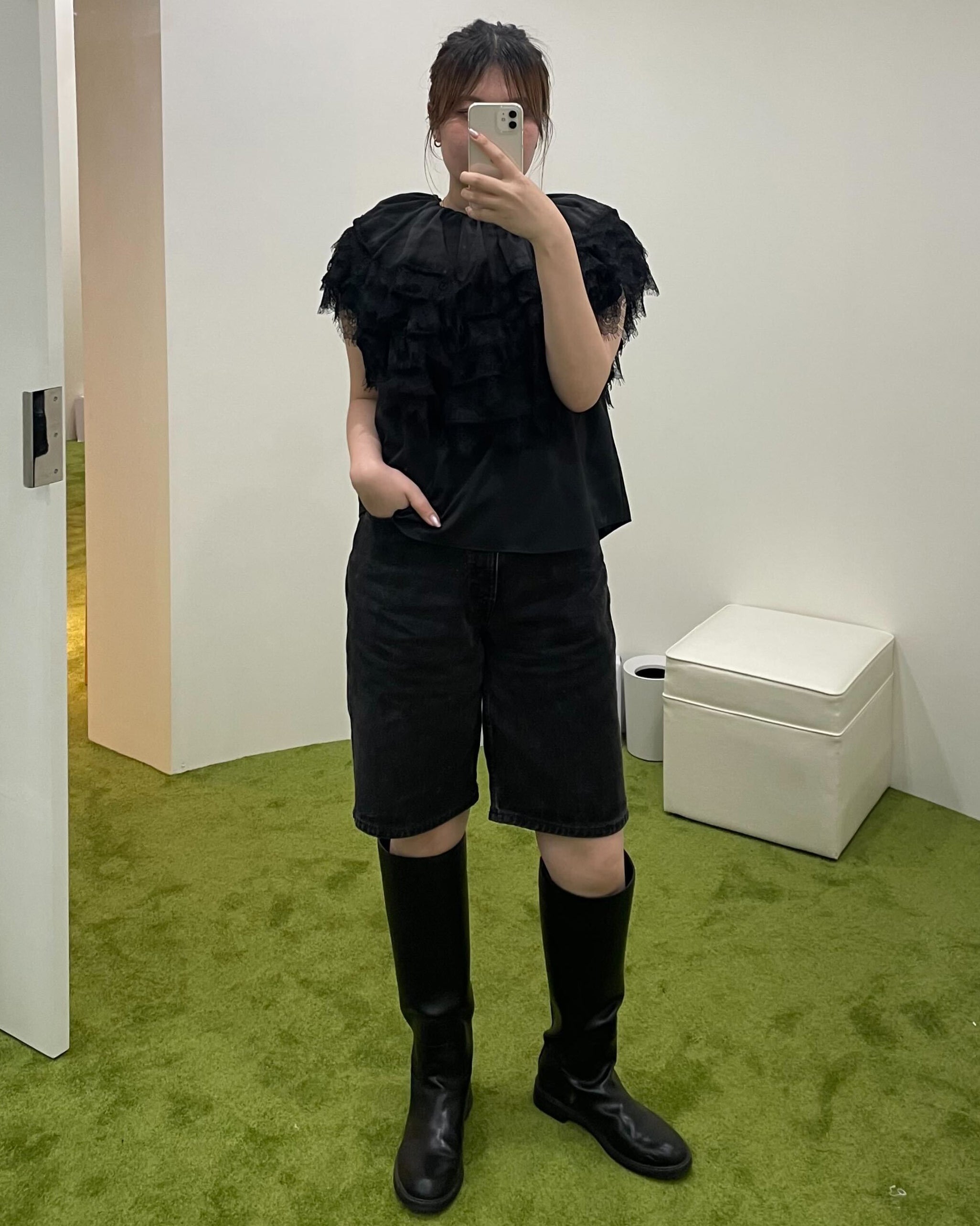 BIBIY. MADE | COLENNE CAMI TOP BLACK｜Bibiy.