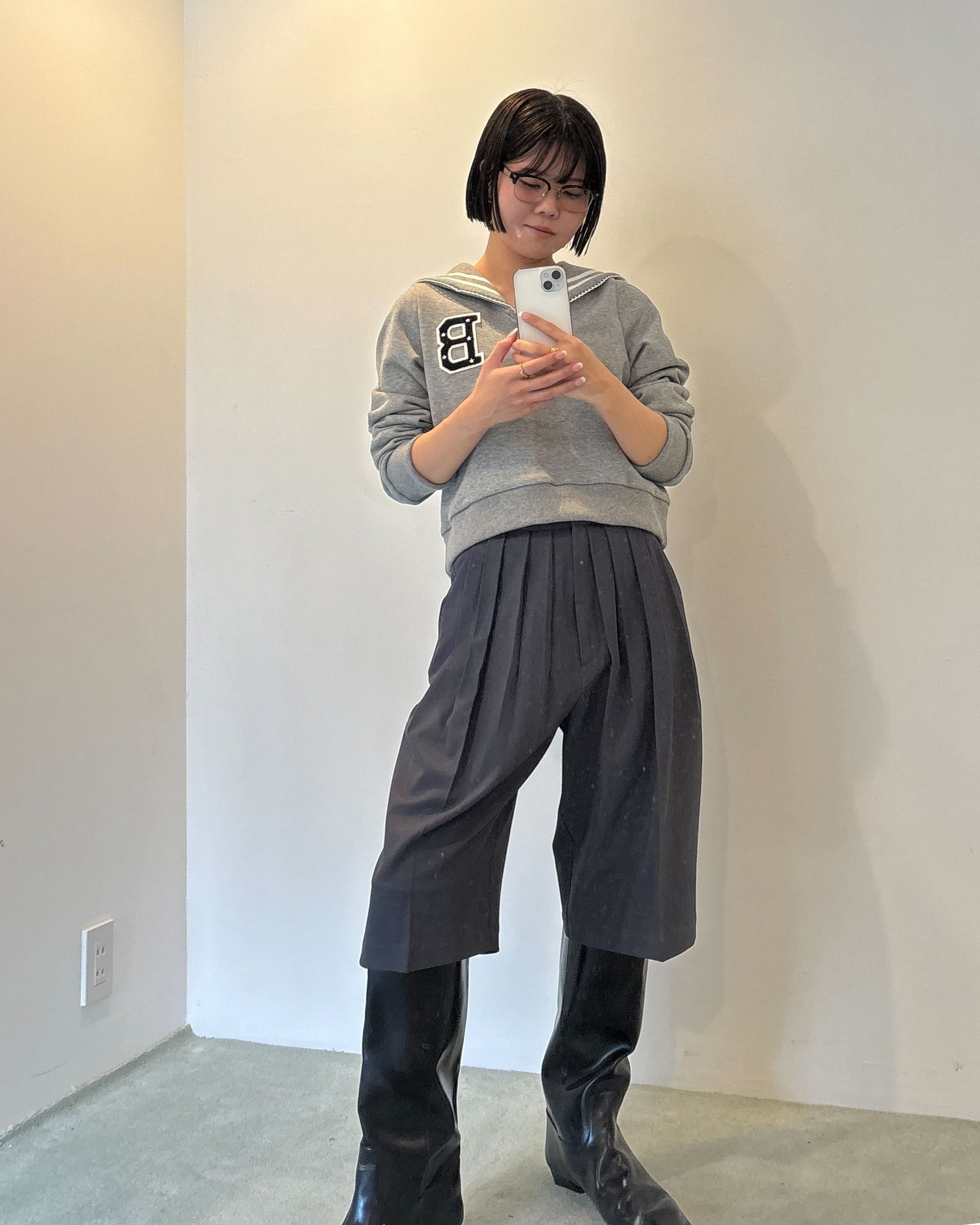 B. MARINER SWEATSHIRT/159cm/着用サイズF