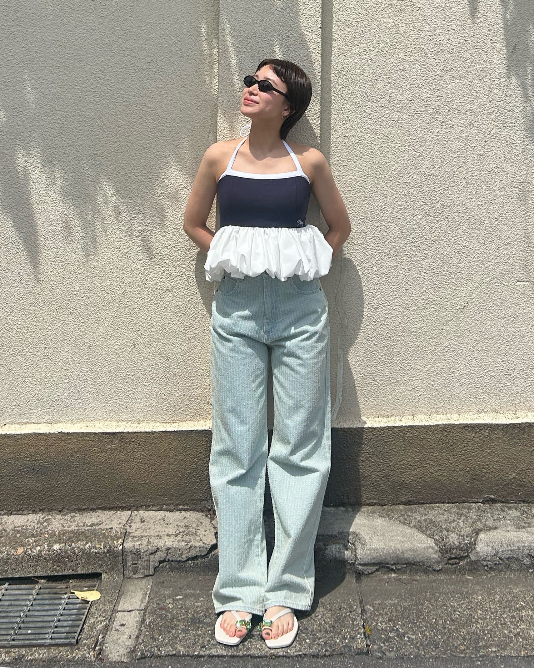 BIBIY. MOW DENIM/154cm/着用サイズS