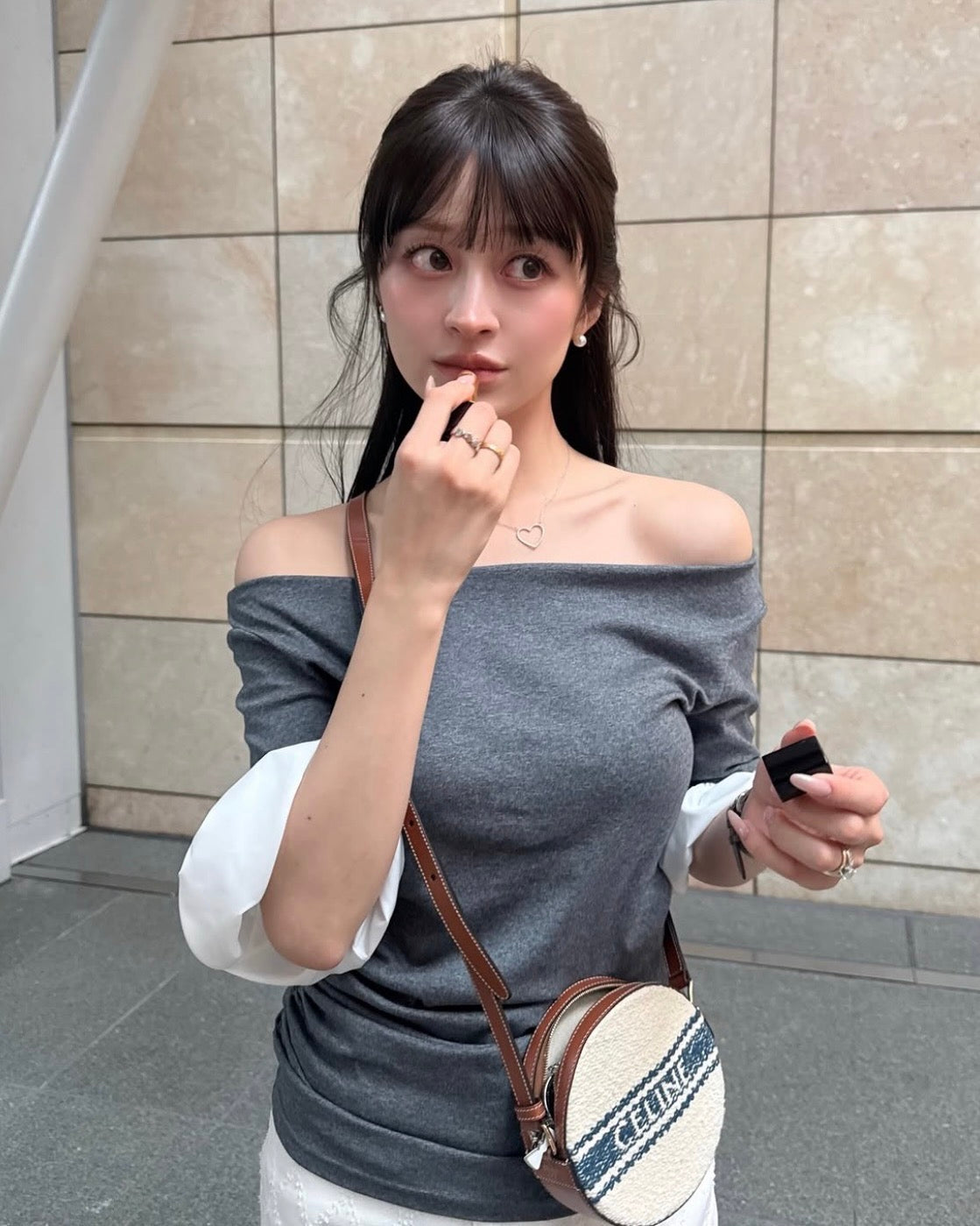CLOUD FRILL TOP/158cm/着用サイズF