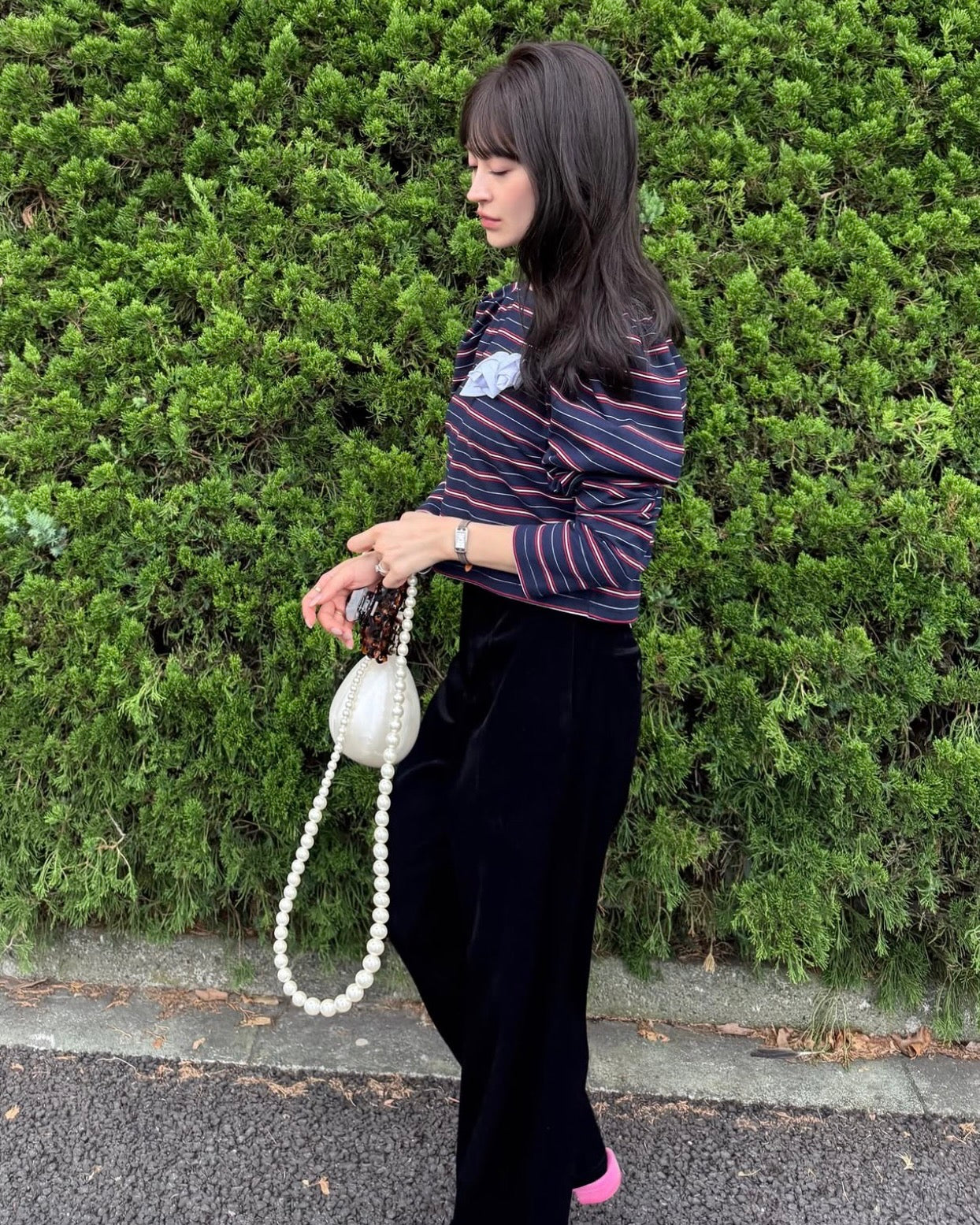 ROSETTE TOP/158cm/着用サイズF