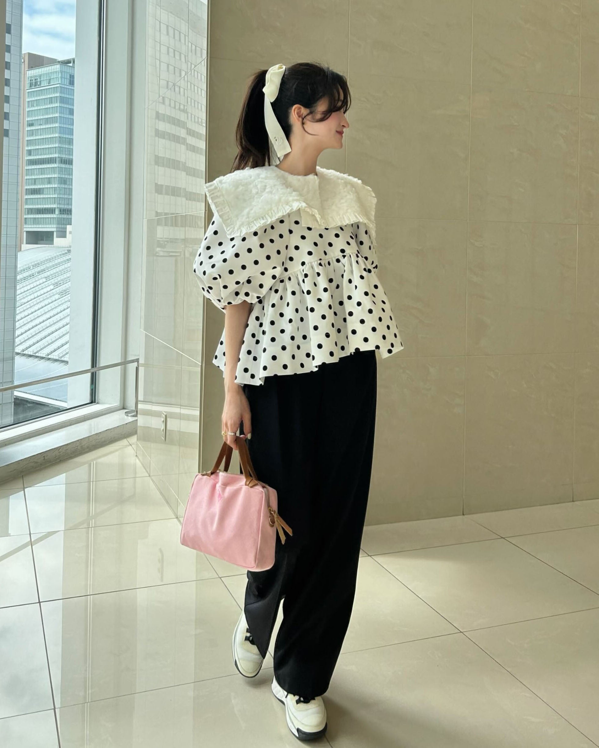 Betty Dot Top/158cm/Wear Size F