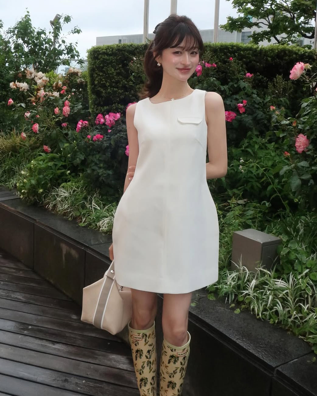 RORY MINI DRESS/158cm/着用サイズF