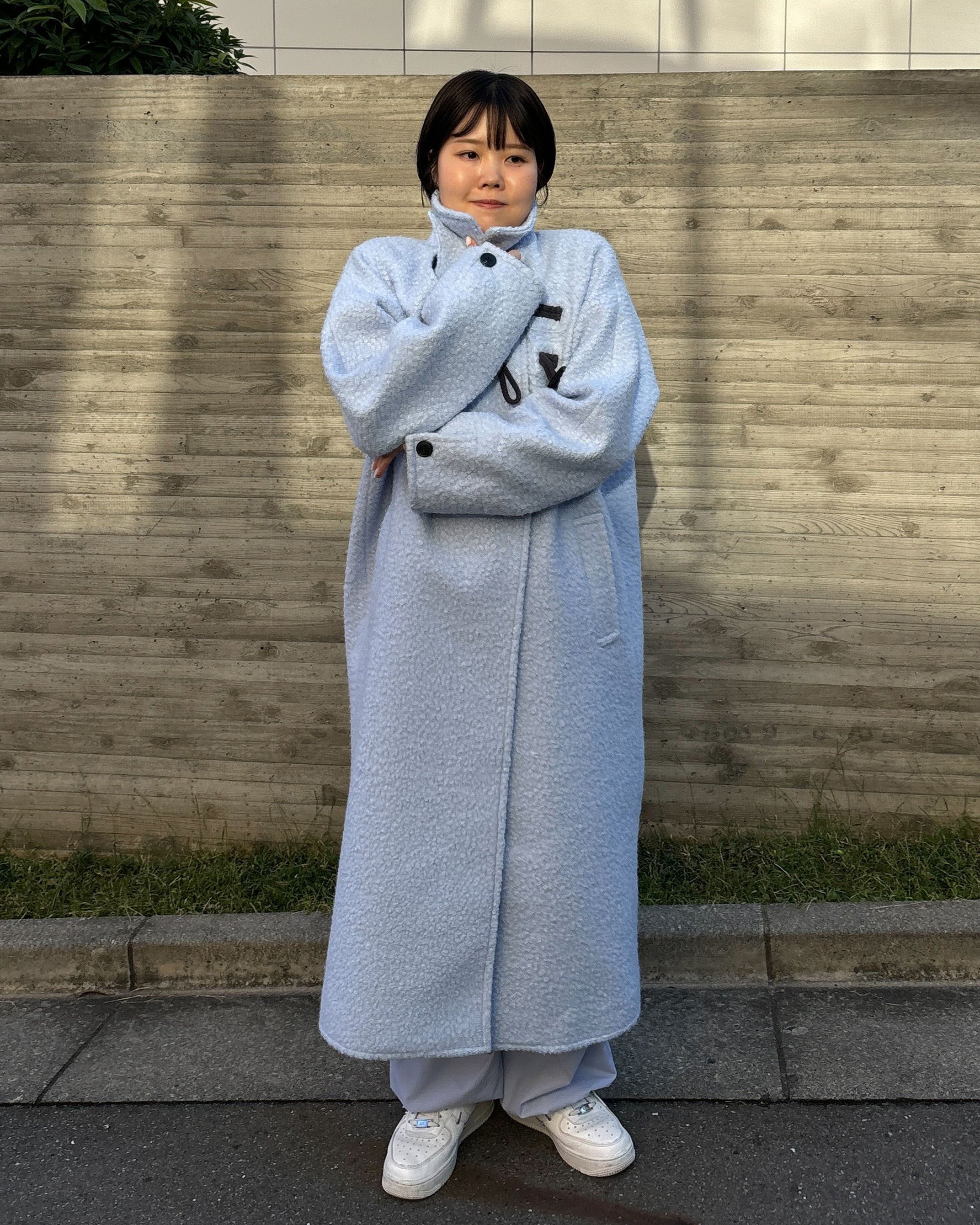 MANON DUFFLE COAT/159cm/着用サイズF