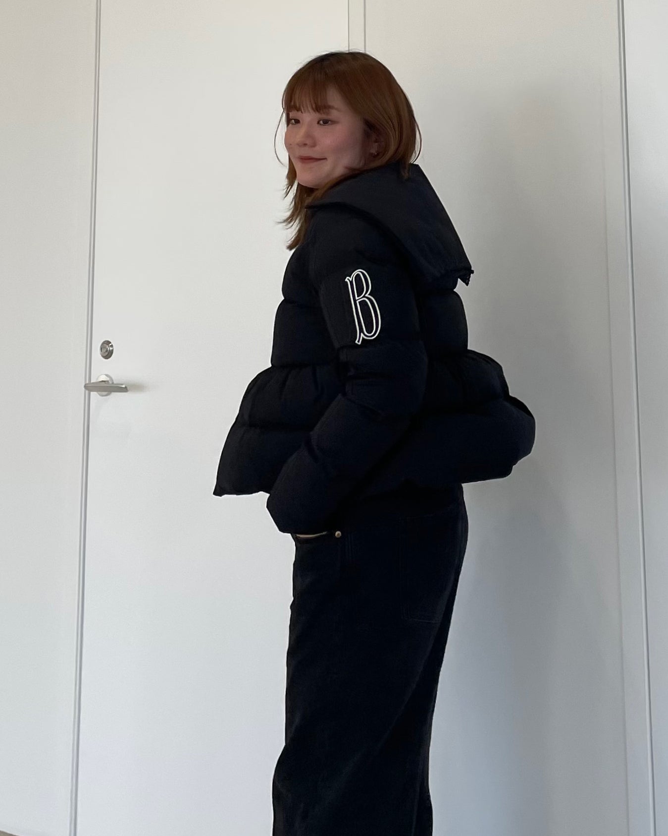 DORA PEPURAMU DOWN JACKET/166cm/着用サイズF