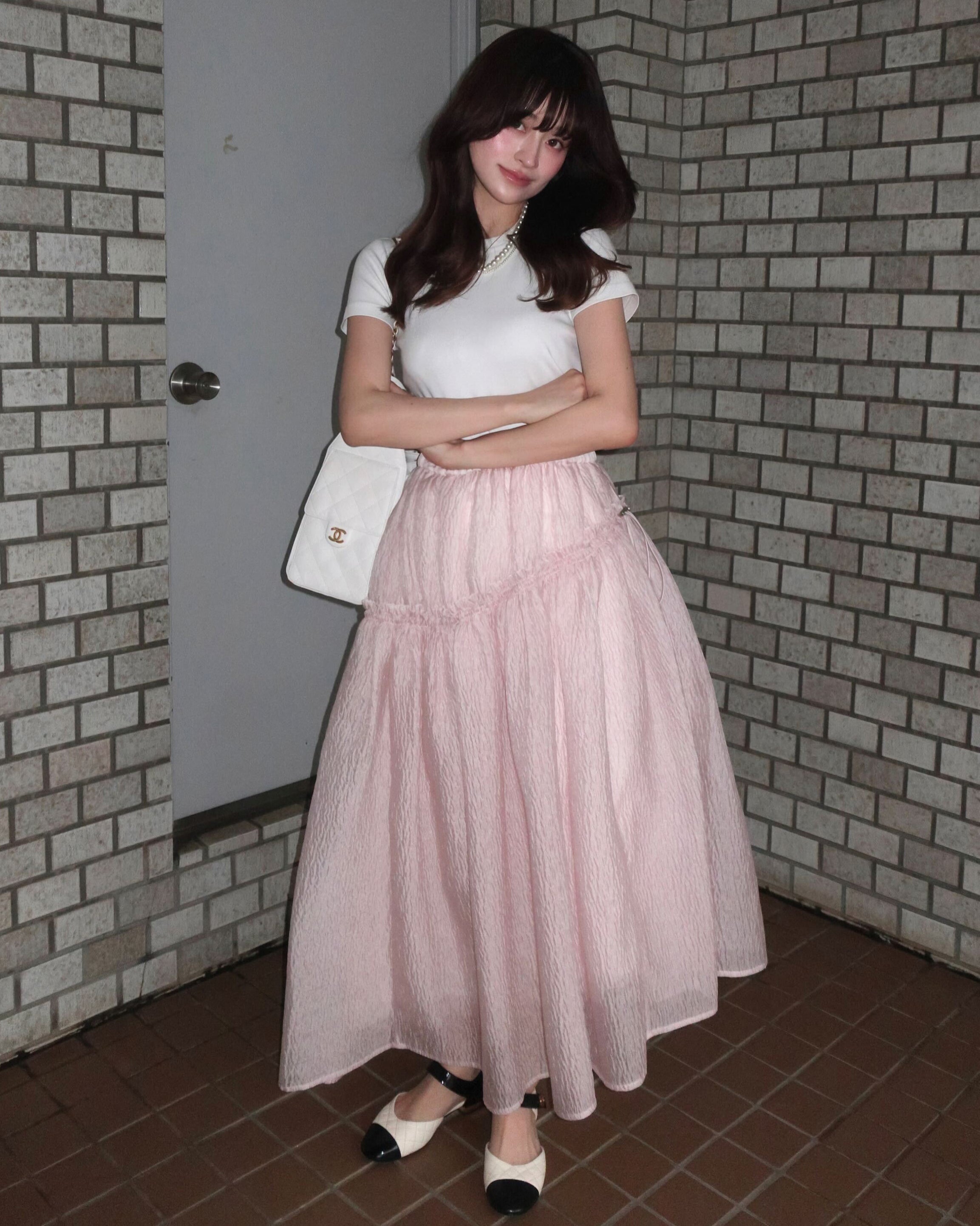 MARINA FRILL SKIRT/158cm/着用サイズF