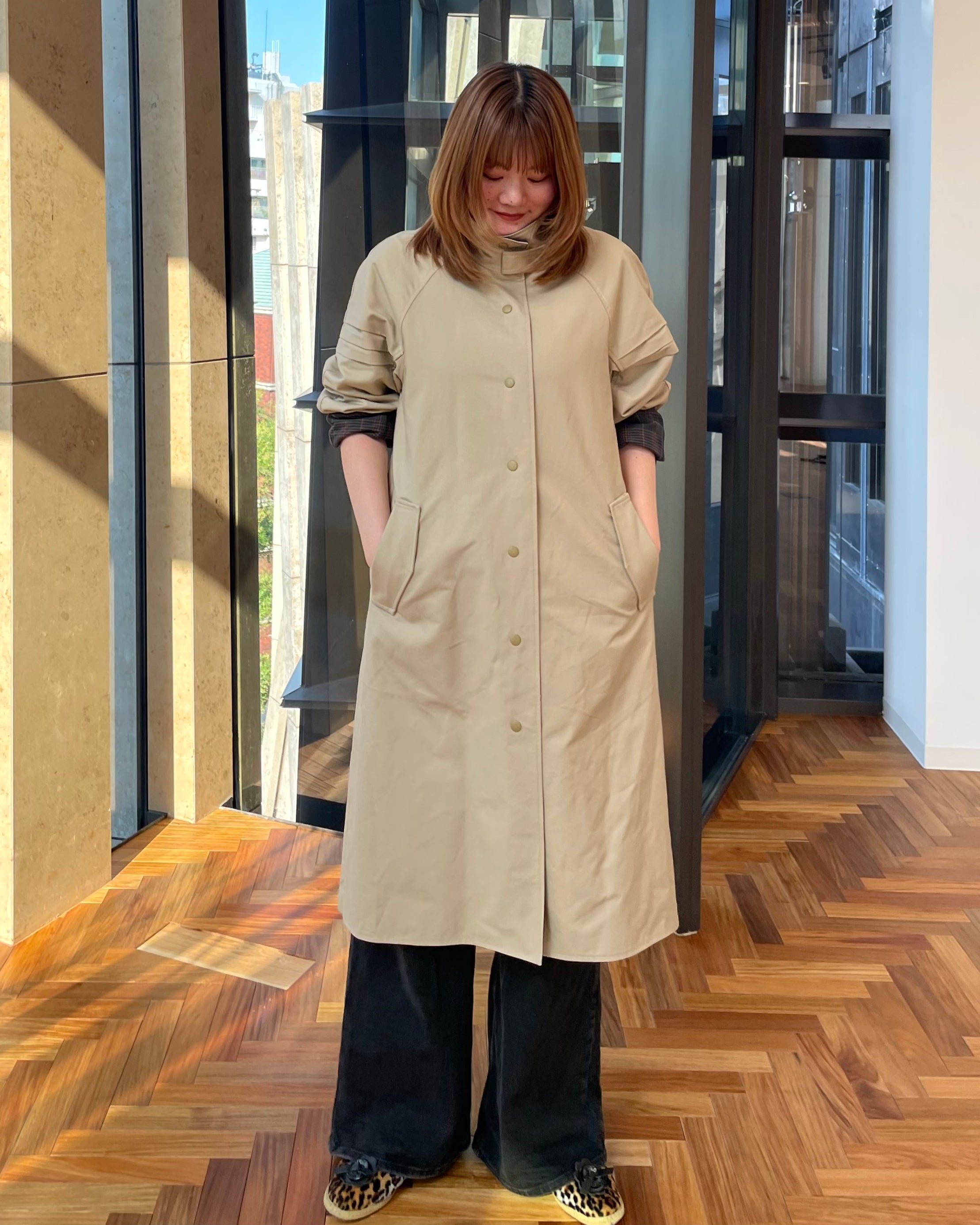 LIV REVERSIBLE COAT/166cm/着用サイズF