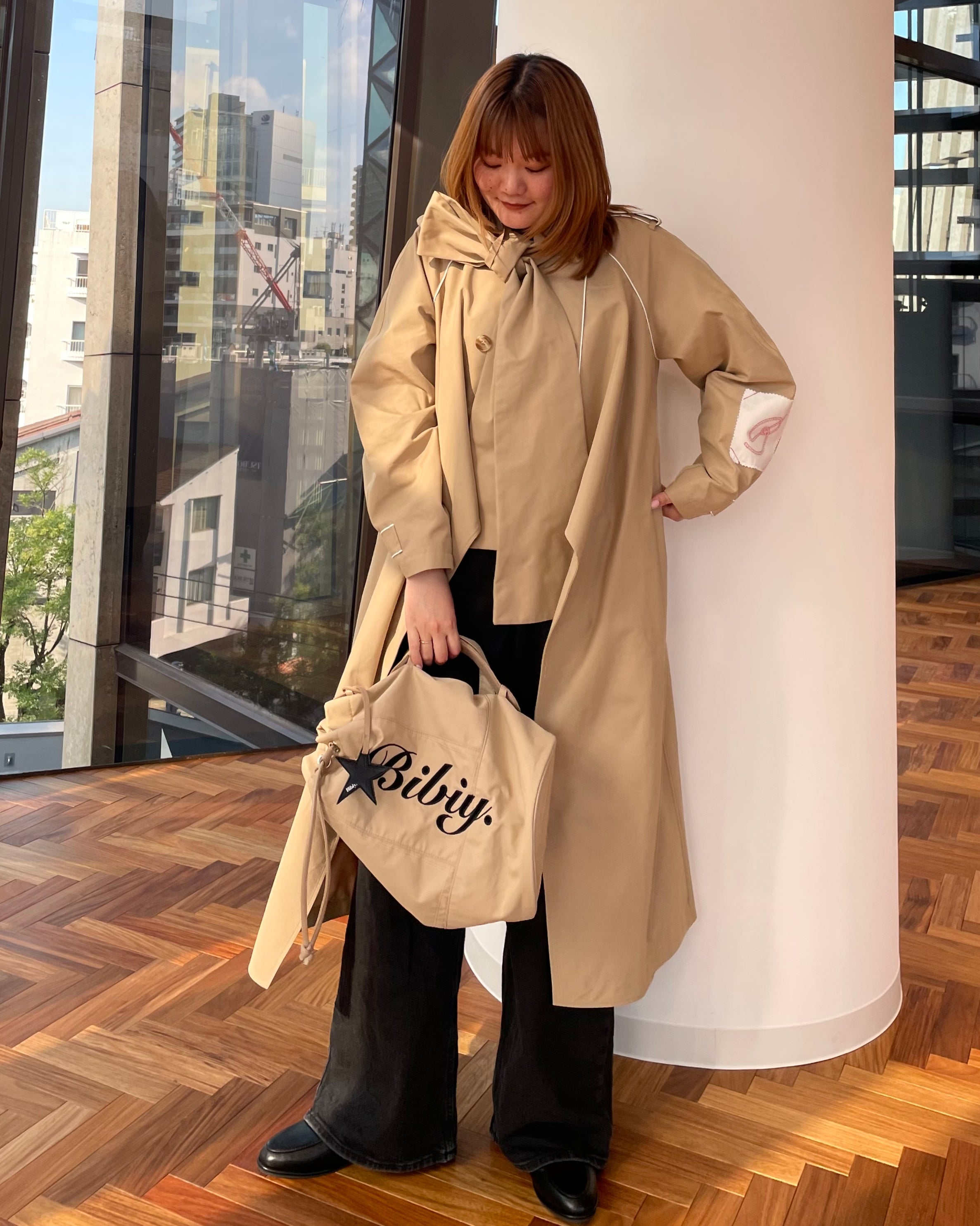 CATALINA TRENCH COAT/166cm/着用サイズF