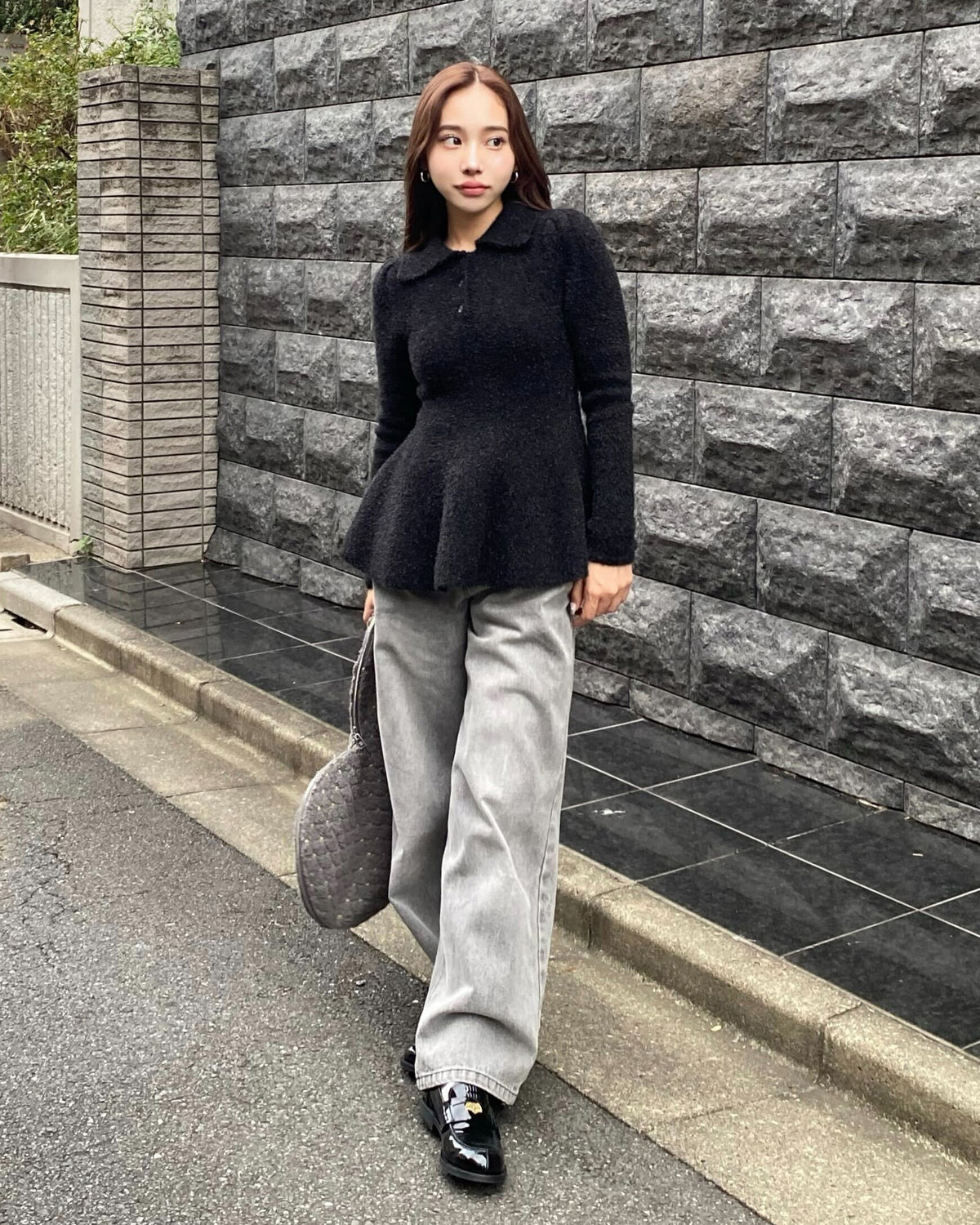 LISA PEPURAMU KNIT/157cm/着用サイズF｜Bibiy