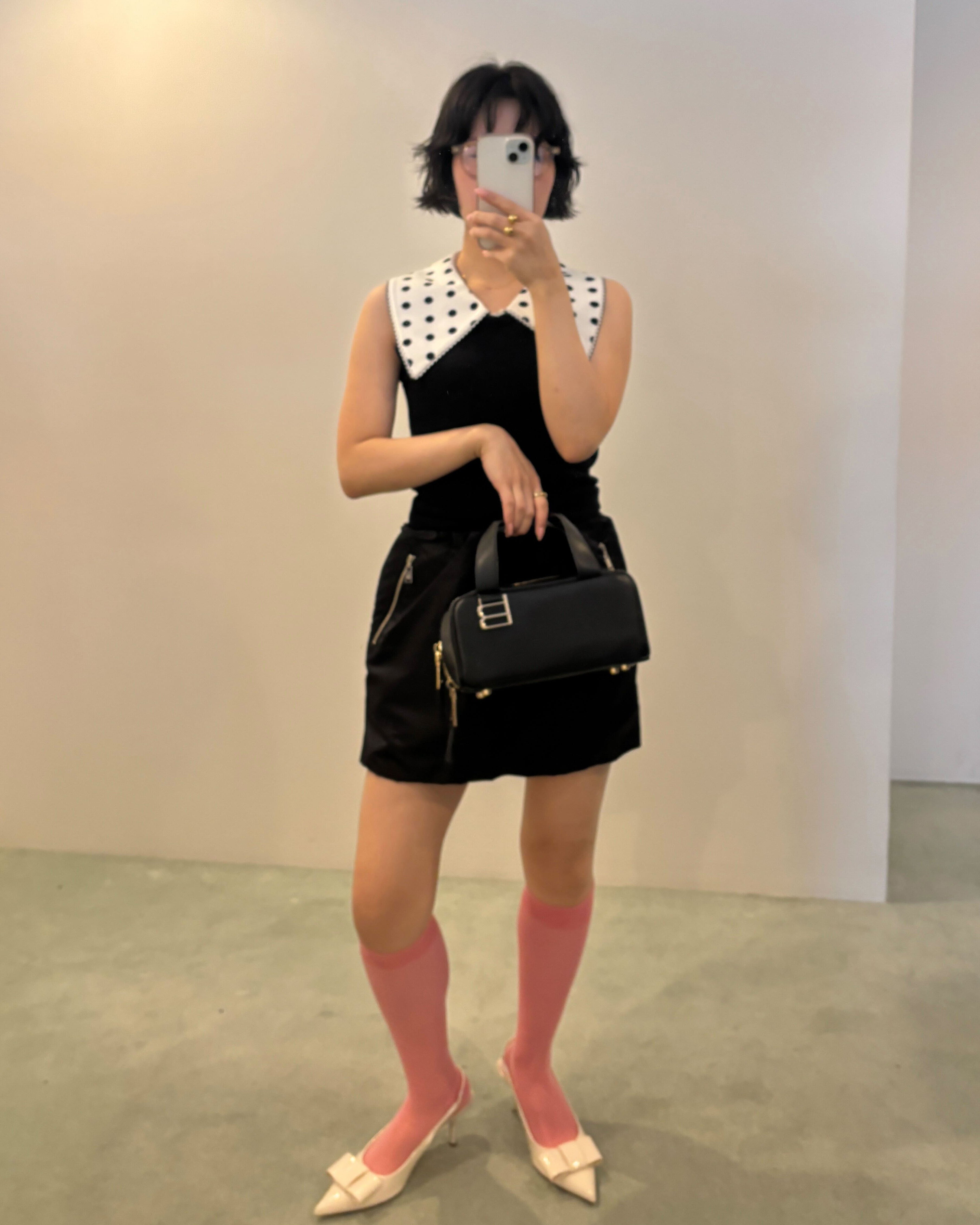 BY. BOMBER SKIRT/159cm/着用サイズF