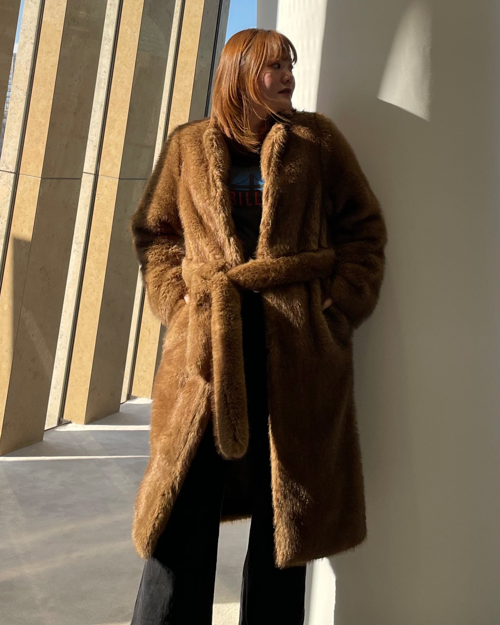 KATE FUR COAT/166cm/着用サイズF
