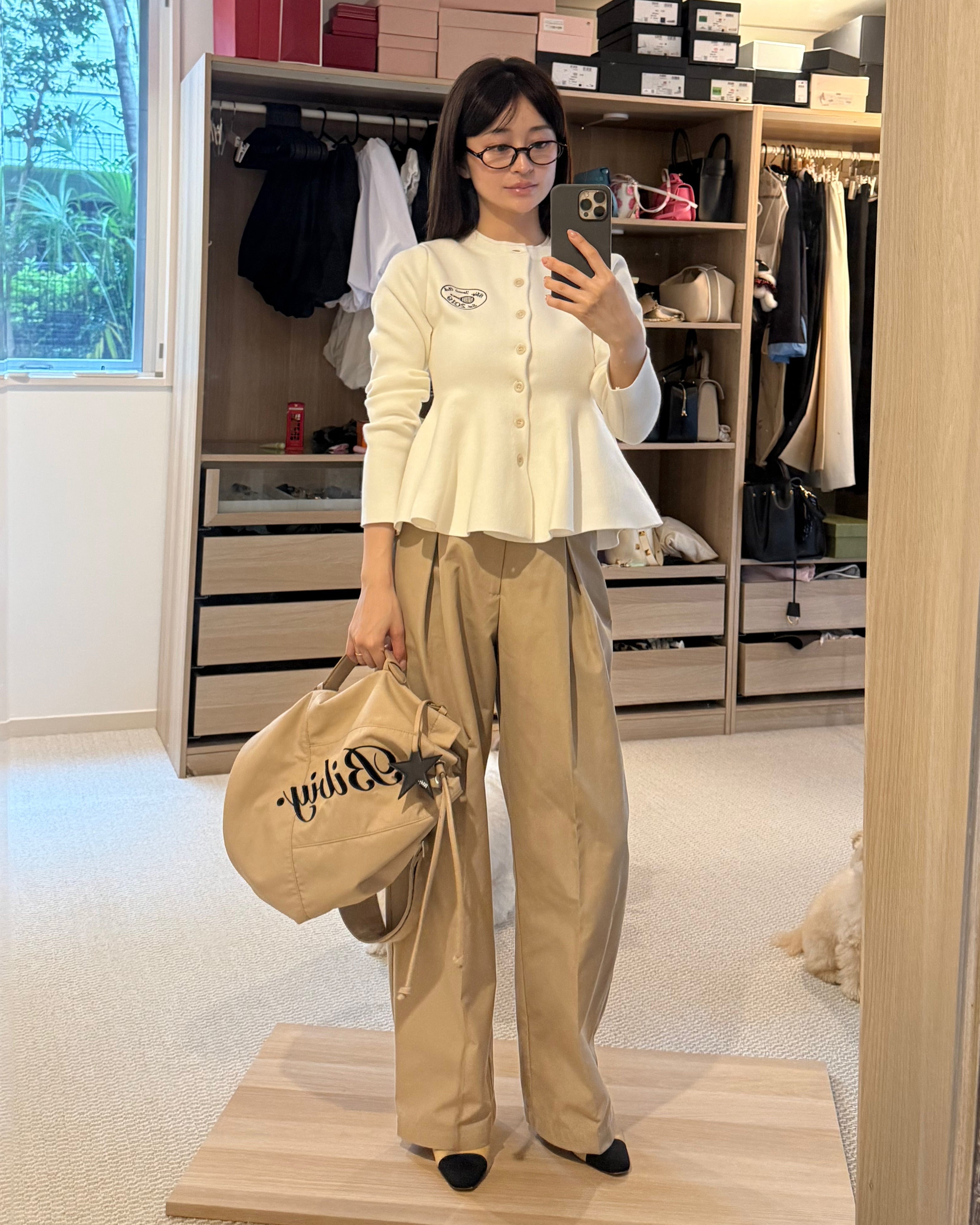 BIBIY. TENNIS CLUB CARDIGAN/158cm/着用サイズF