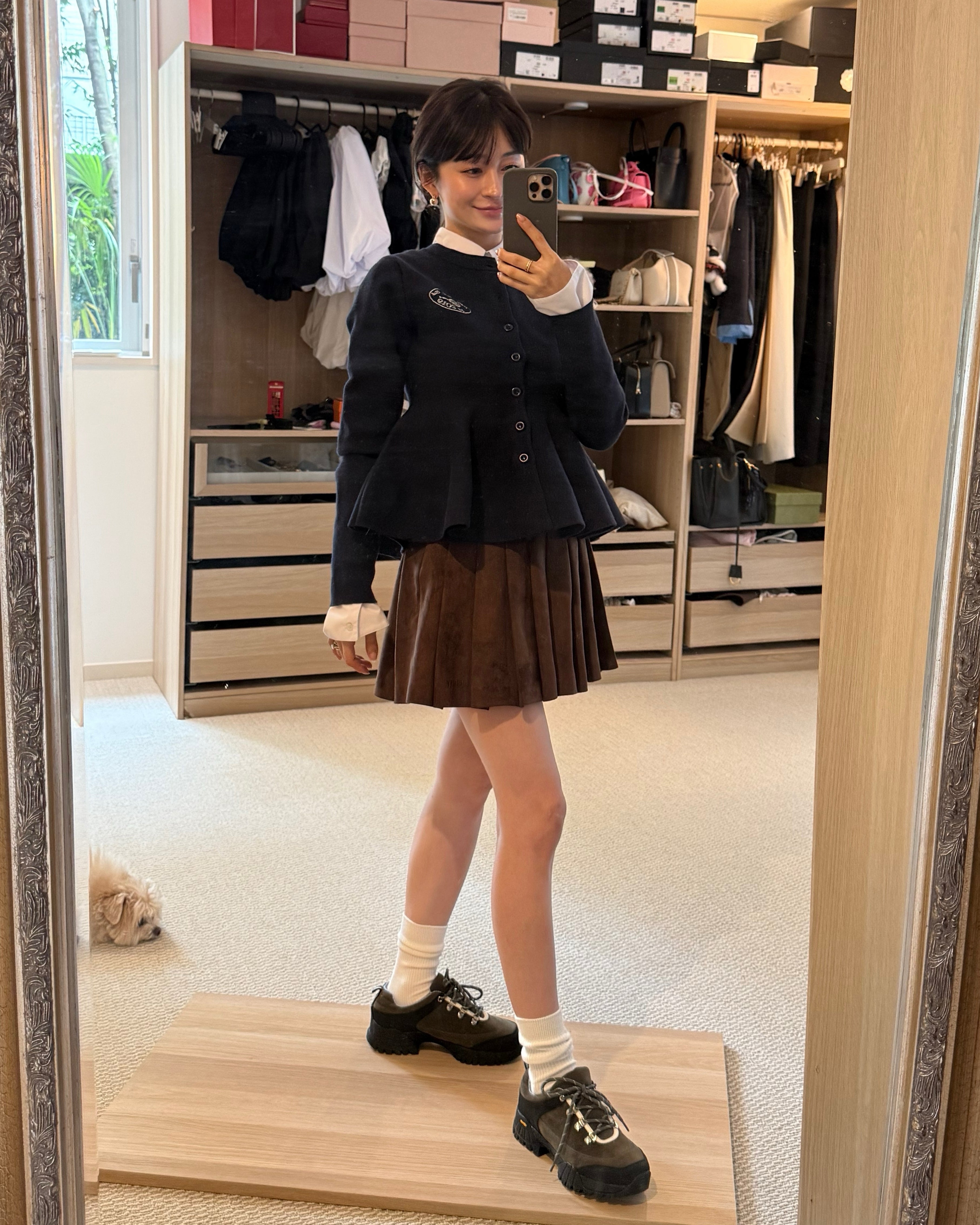 BIBIY. TENNIS CLUB CARDIGAN/158cm/着用サイズF