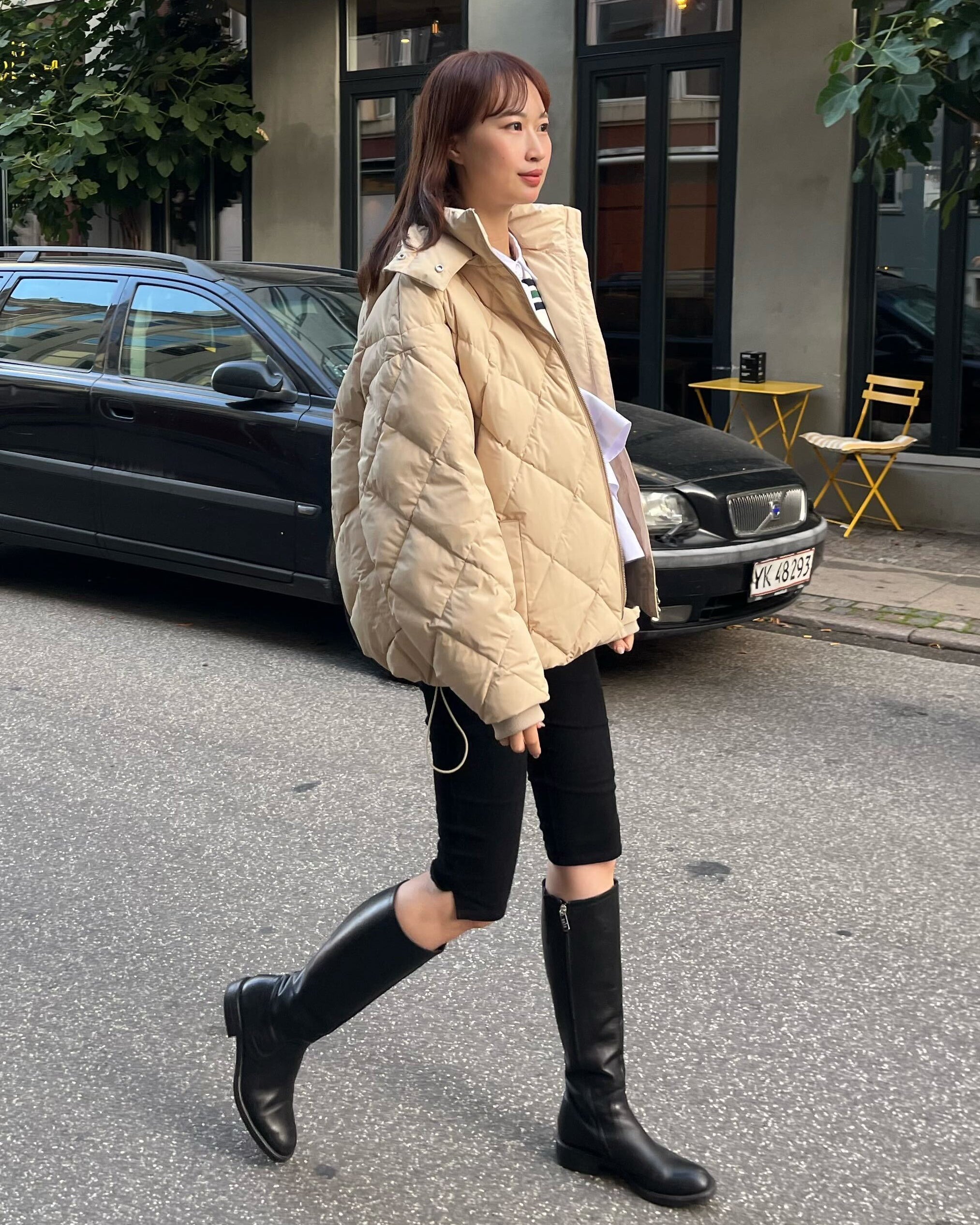 AVERY DOWN JACKET/167cm/着用サイズF