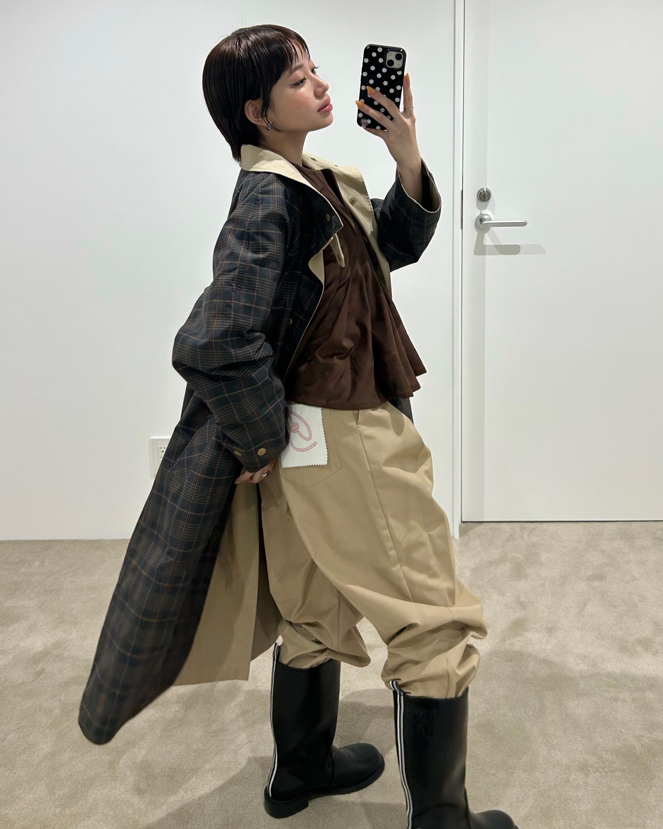 LIV REVERSIBLE COAT/154cm/着用サイズF
